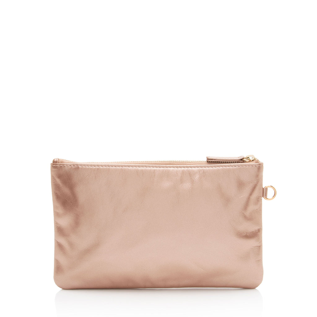 Chanel Metallic Calfskin Chanel 22 Pochette