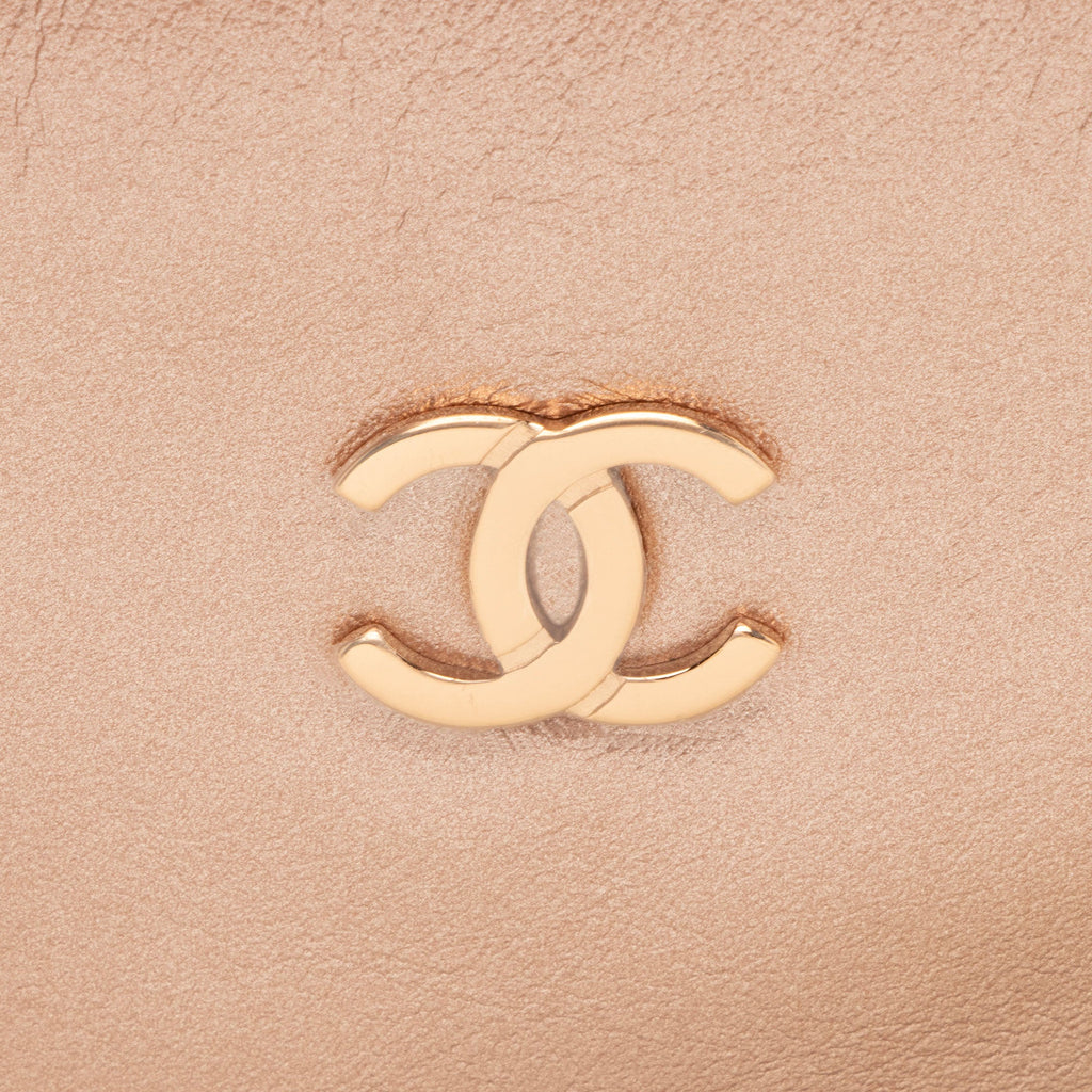 Chanel Metallic Calfskin Chanel 22 Pochette