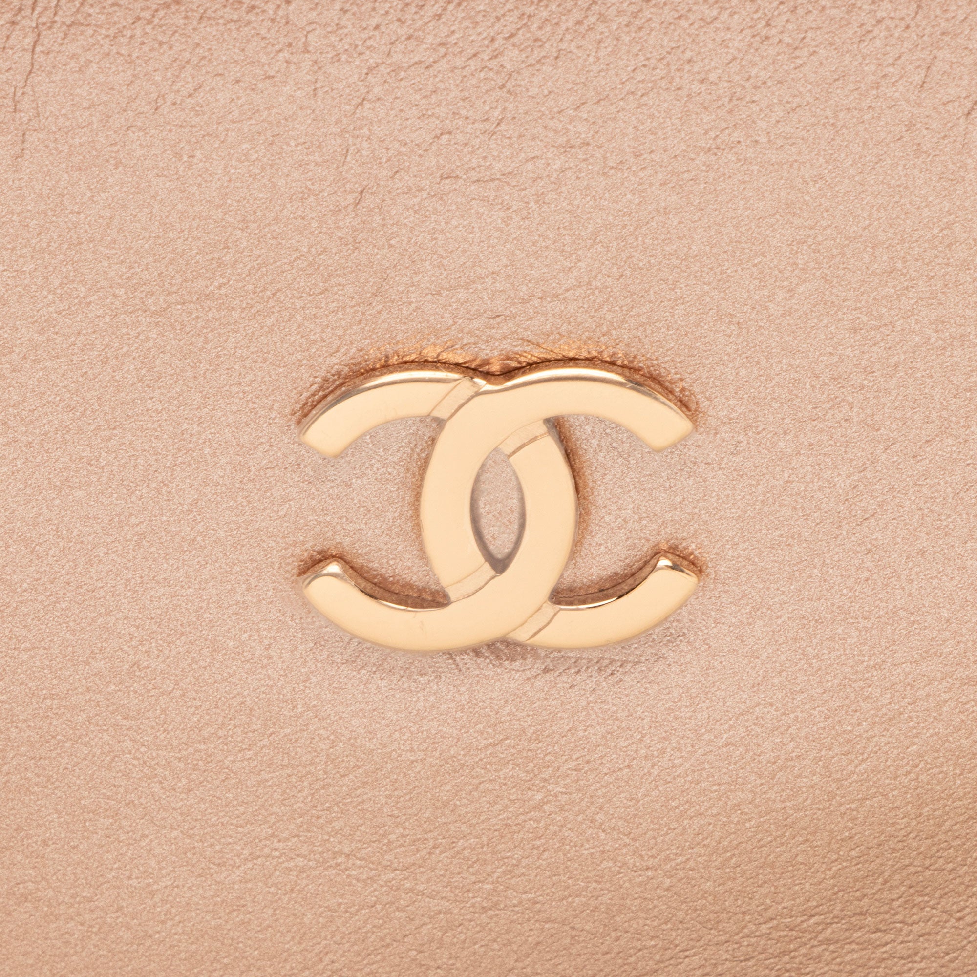 Chanel Metallic Calfskin Chanel 22 Pochette