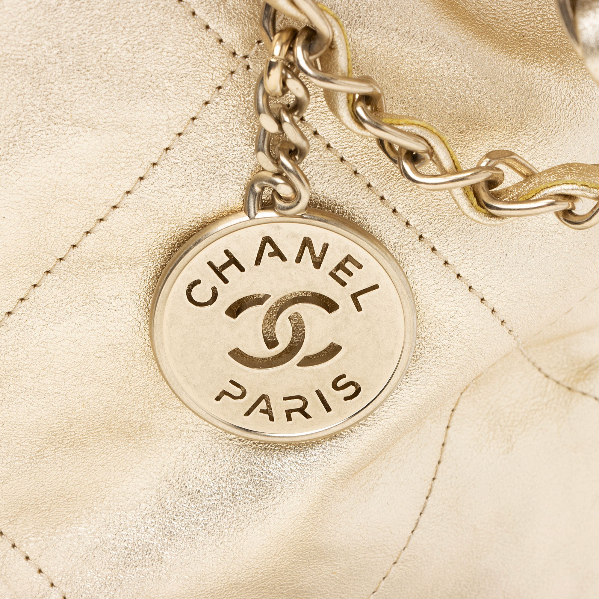 Chanel Metallic Calfskin Chanel 22 Small Shoulder Bag