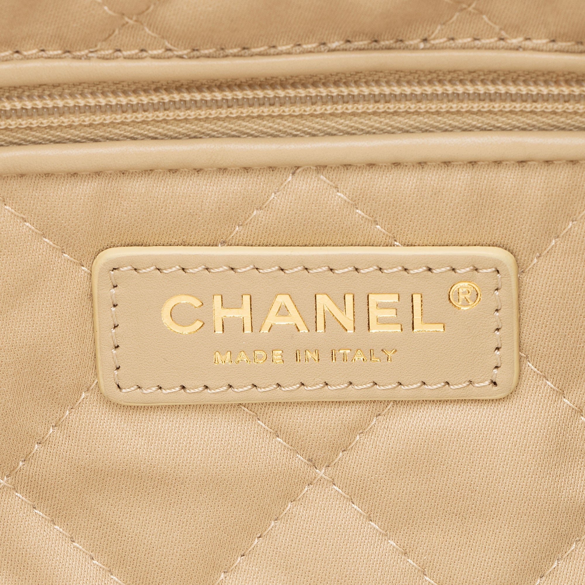 Chanel Metallic Calfskin Chanel 22 Small Shoulder Bag