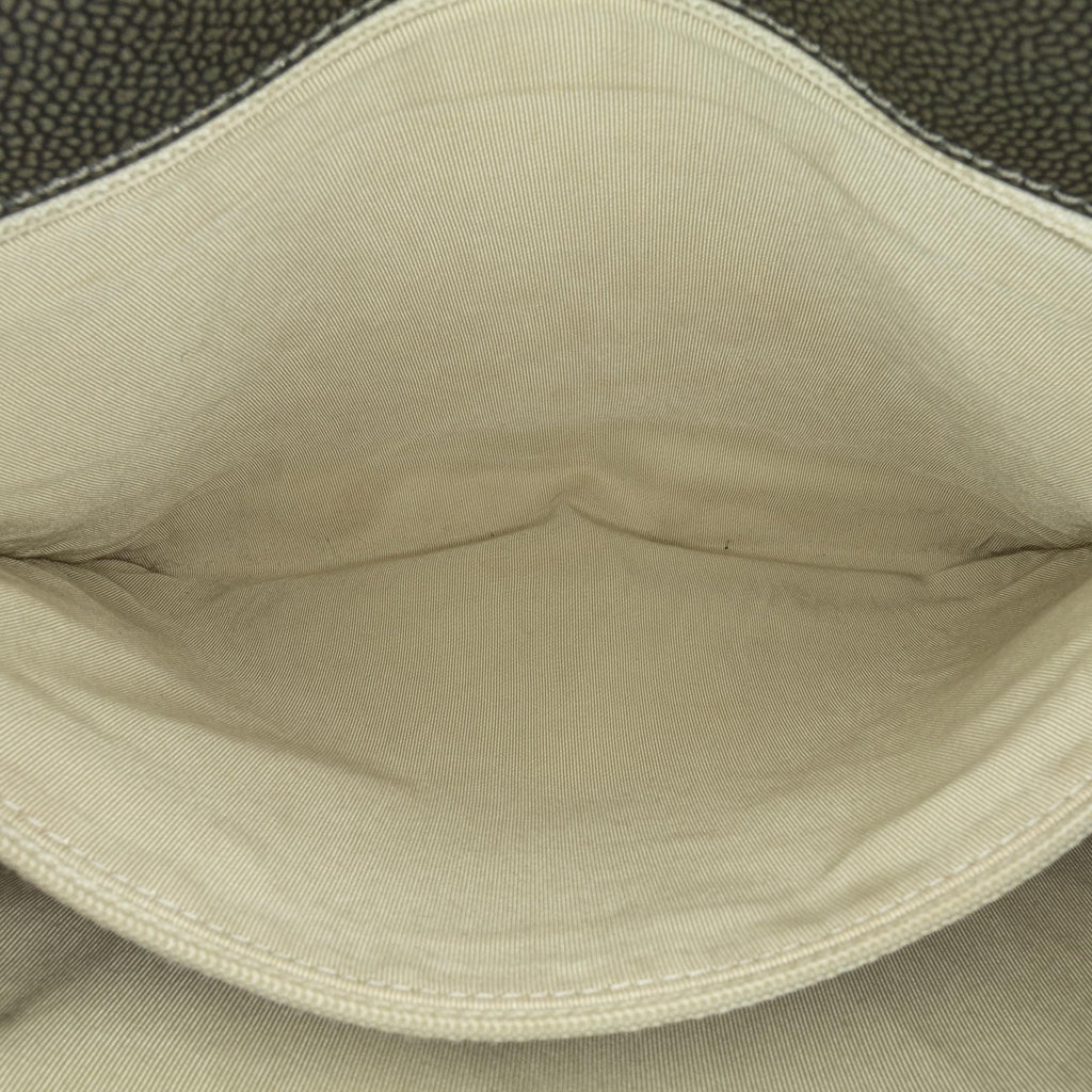 Chanel Metallic Caviar Grand Shopping Tote