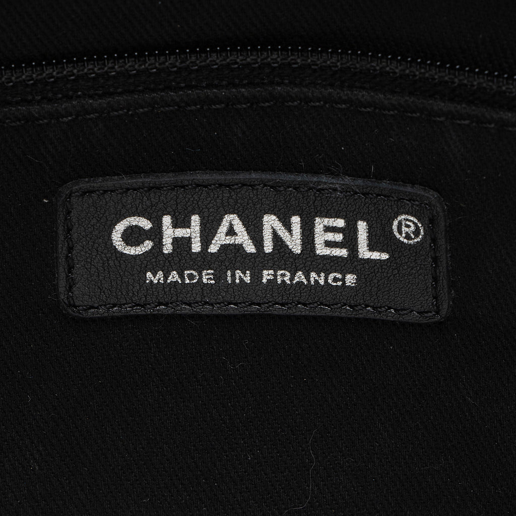 Chanel Metallic Caviar Leather Timeless CC Soft Tote