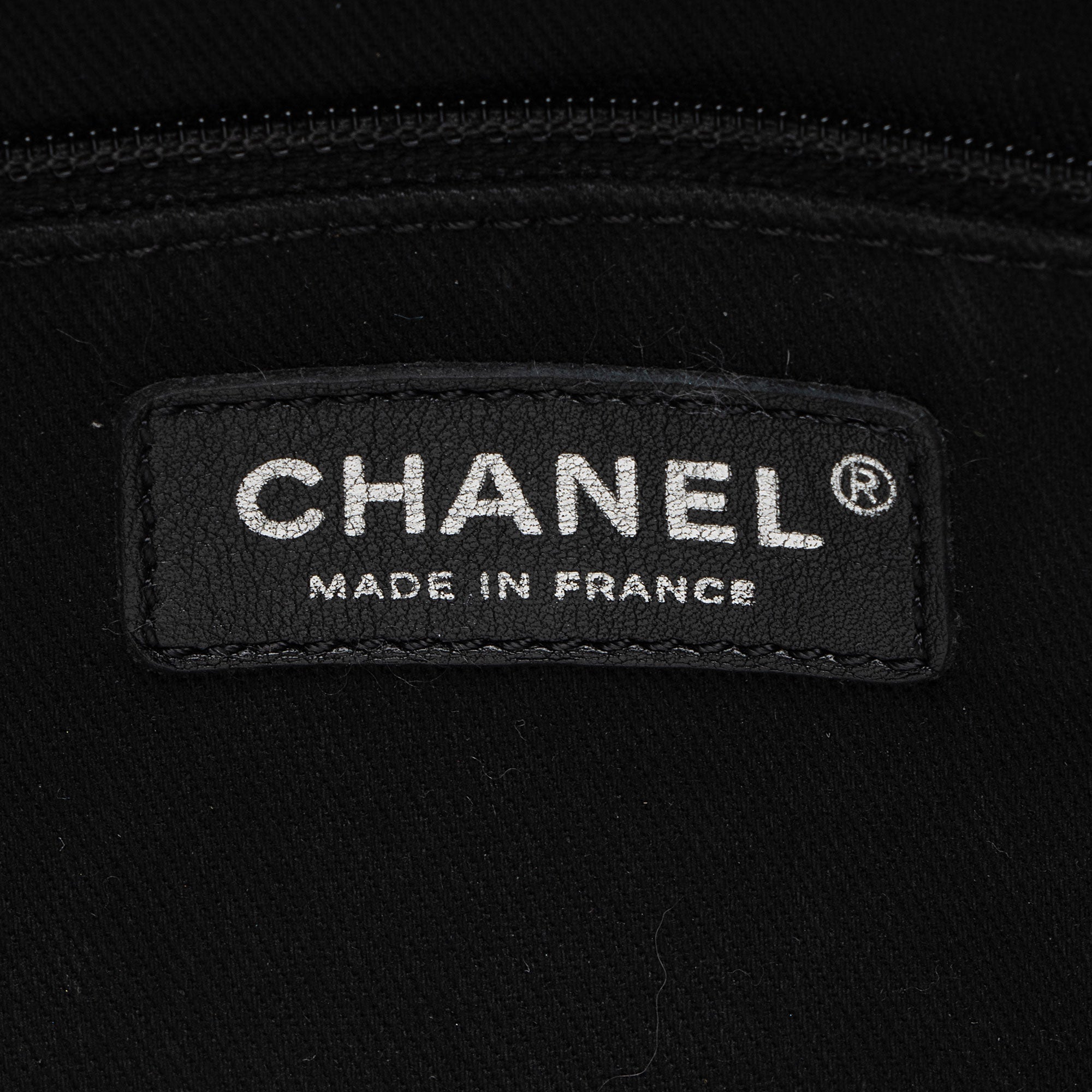 Chanel Metallic Caviar Leather Timeless CC Soft Tote