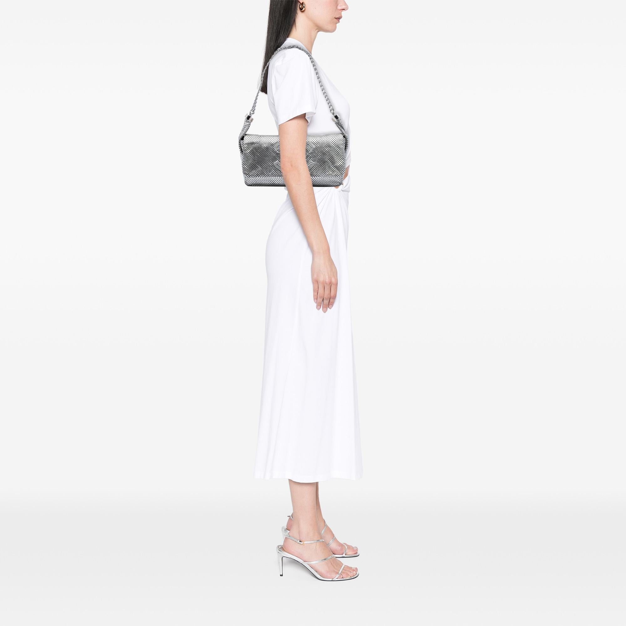 Chanel Metallic Glazed Calfskin Perforated Rodeo Drive Flap