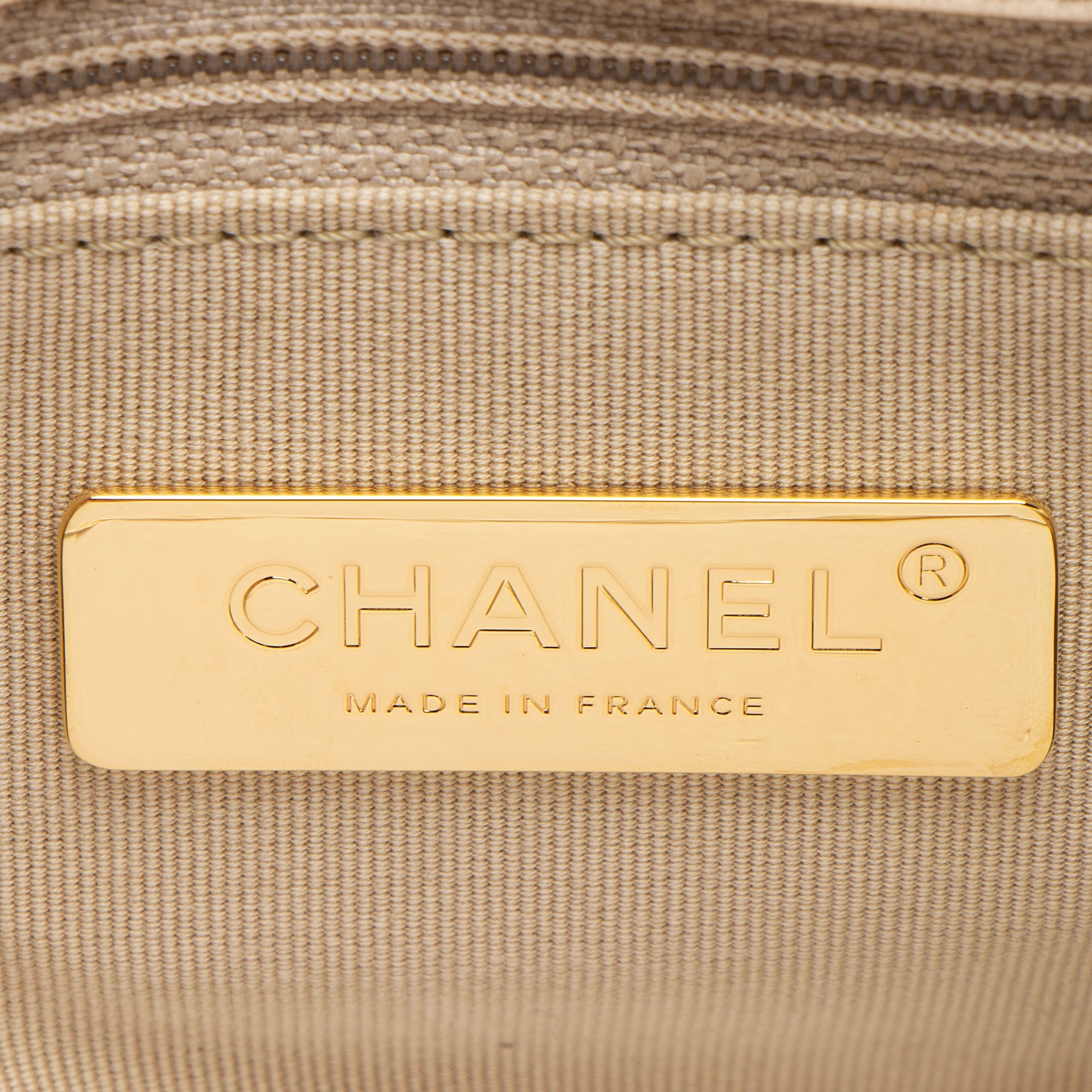 Chanel Metallic Lambskin 19 Medium Flap Shoulder Bag