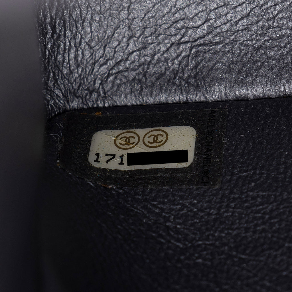 Chanel Metallic Lambskin Classic Maxi Double Flap Bag