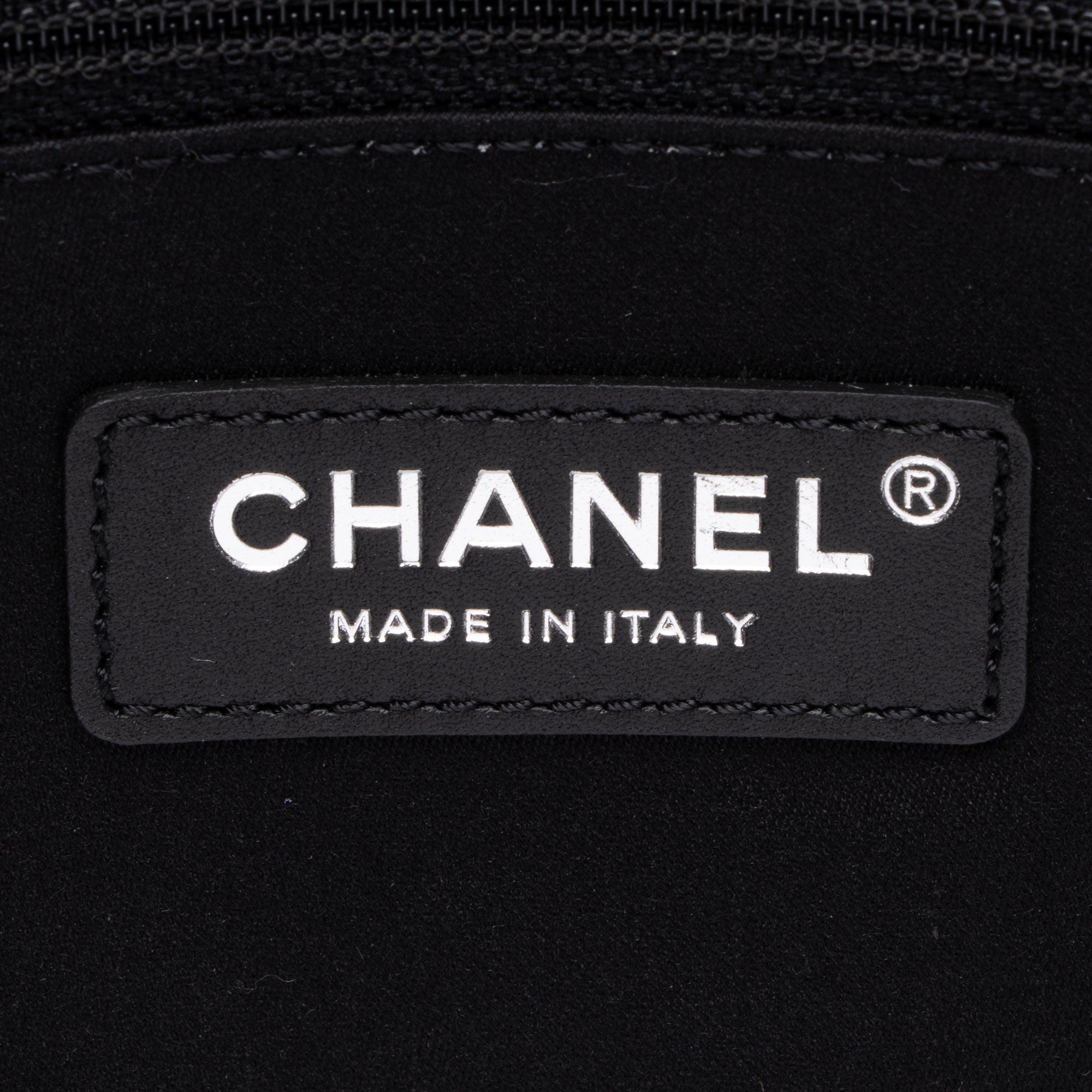 Chanel Metallic Lambskin Club Monaco Large Shopping Tote