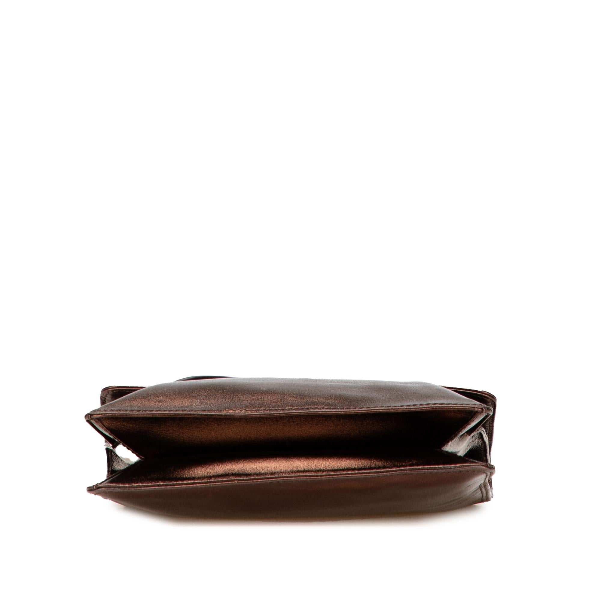 Chanel Metallic Lambskin Flap Crossbody