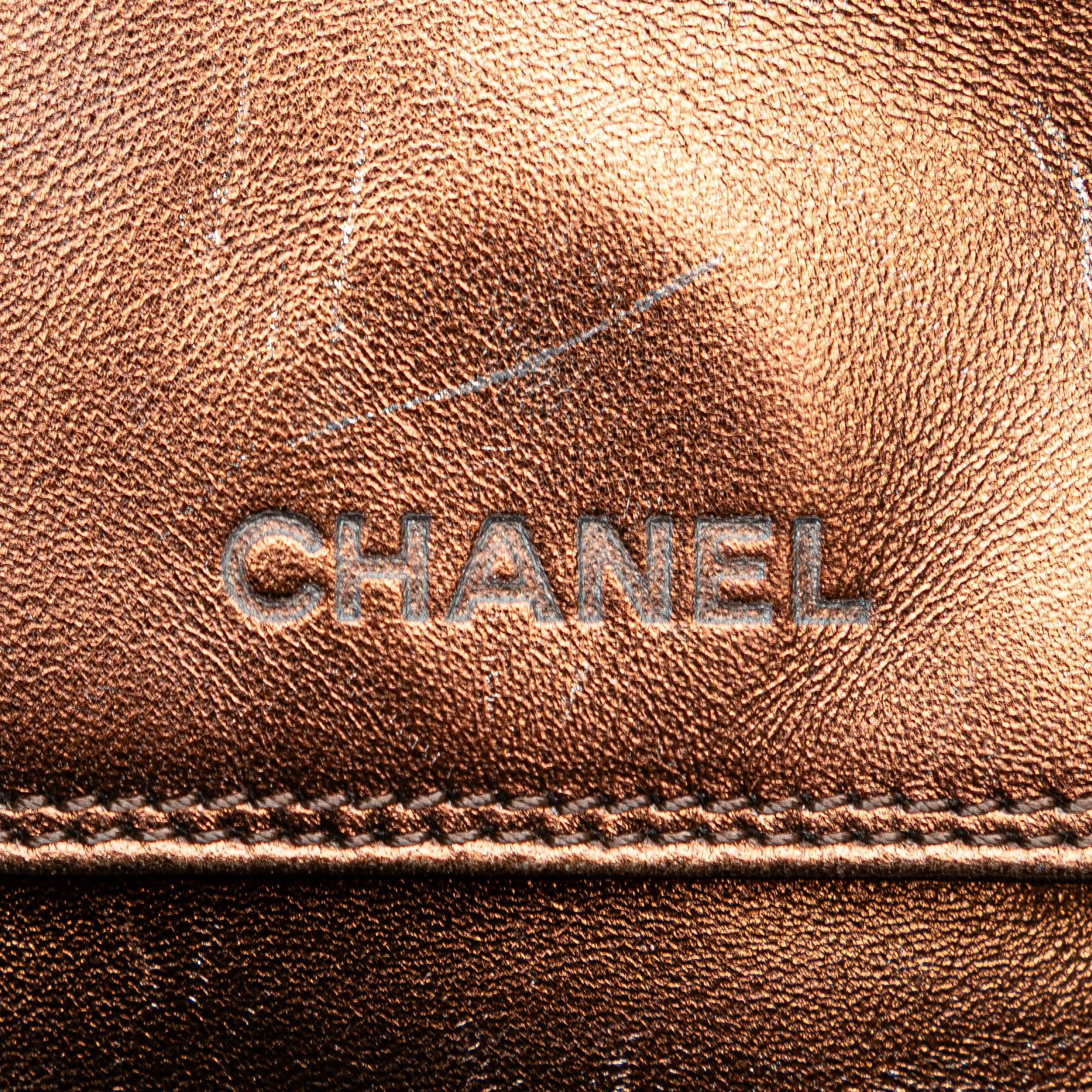 Chanel Metallic Lambskin Flap Crossbody