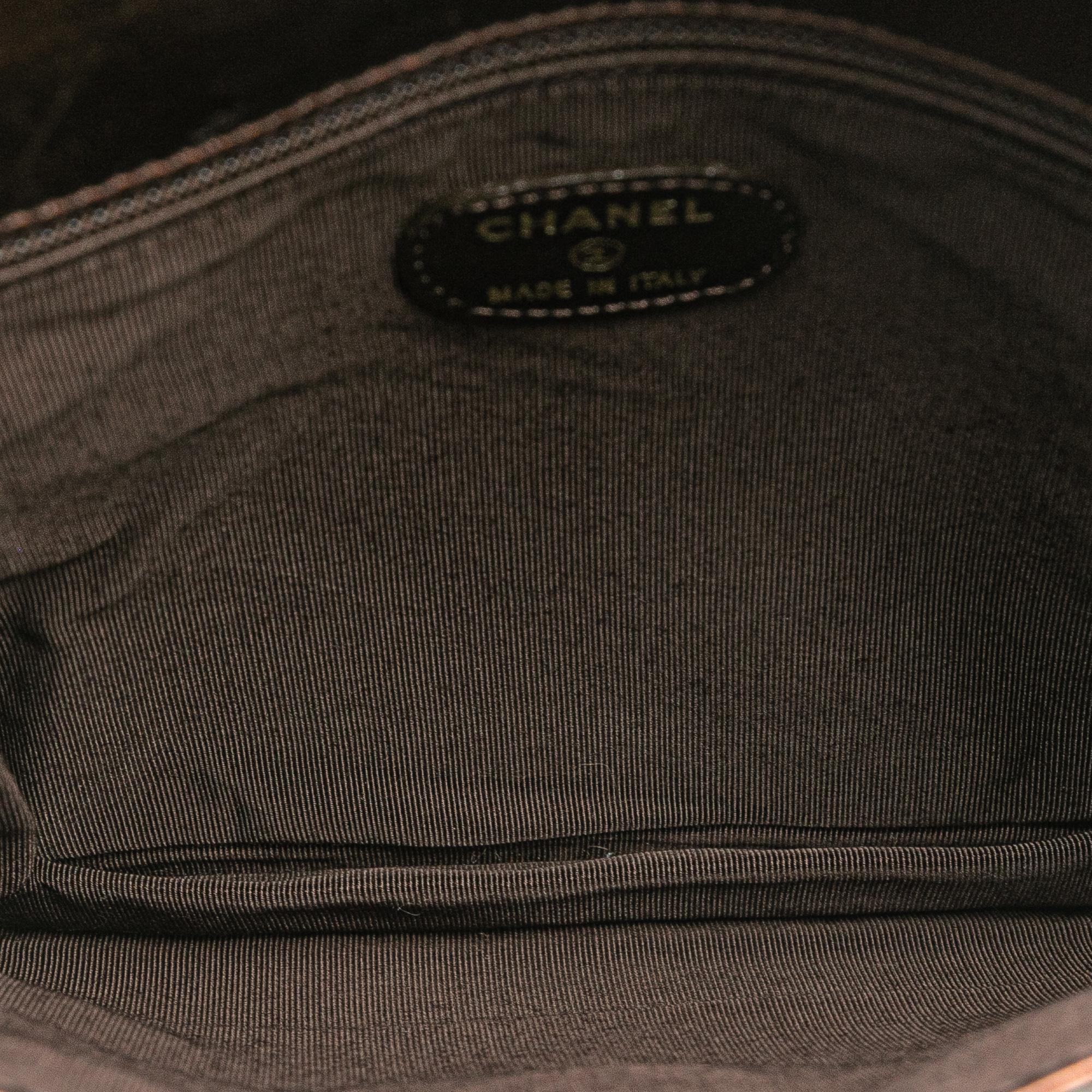 Chanel Metallic Lambskin Flap Crossbody