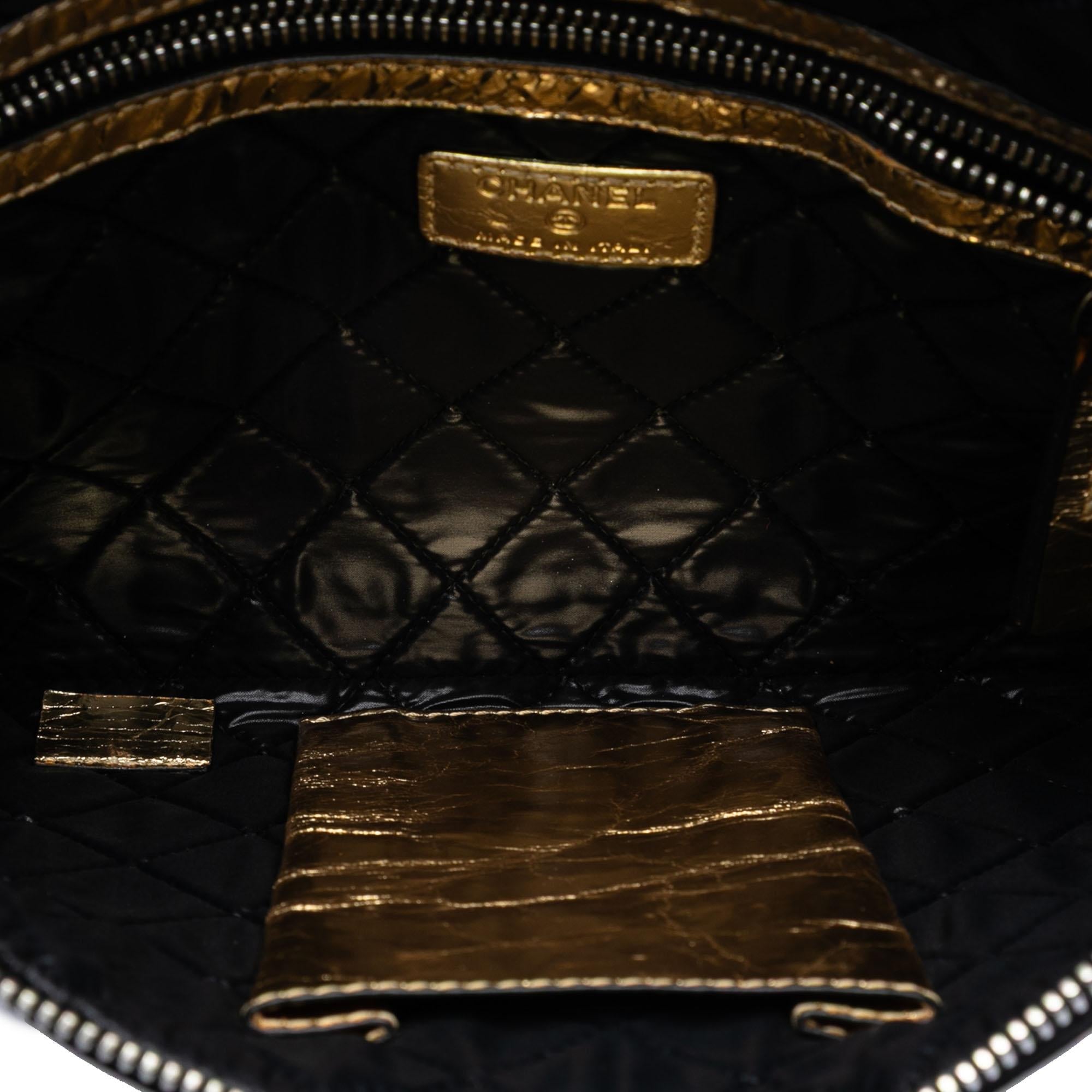 Chanel Metallic Lambskin Je Ne Suis Pas En Solde Clutch
