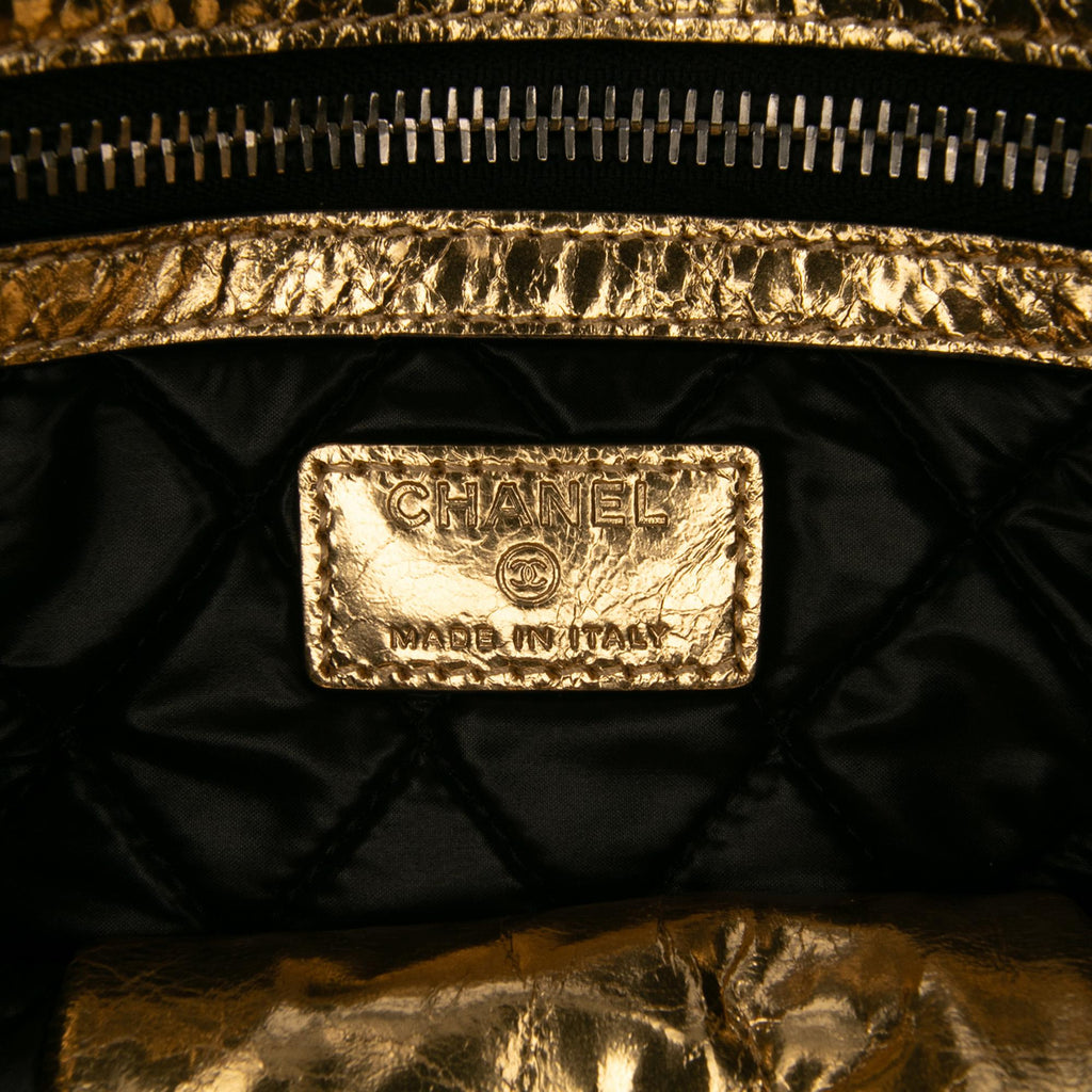Chanel Metallic Lambskin Je Ne Suis Pas En Solde Clutch