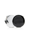 Chanel Metallic Lambskin Patent Leather Double Circle Clutch