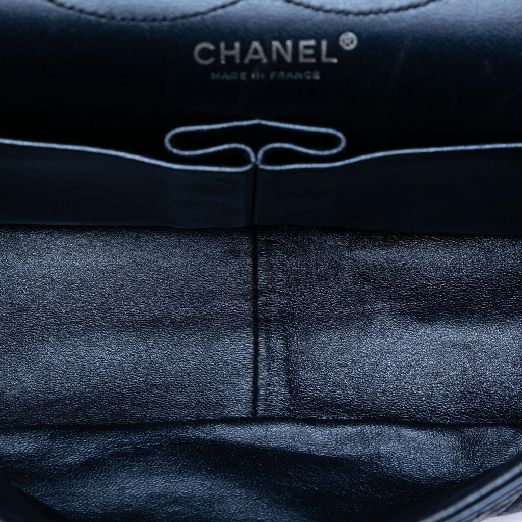 Chanel Metallic Quilted Aged Calfskin Reissue 2.55 Double Flap 227