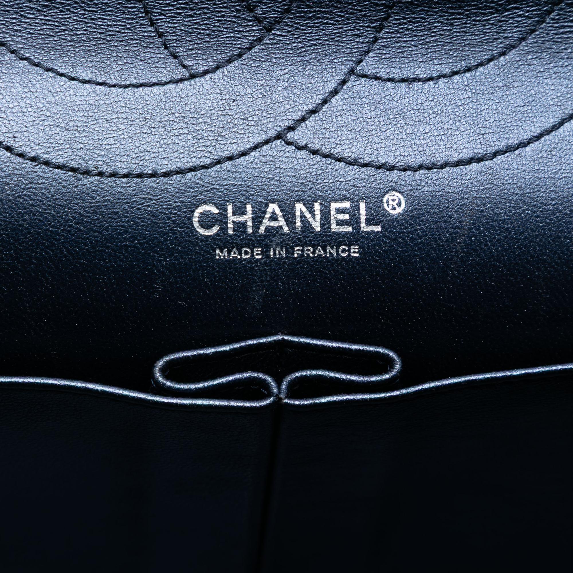 Chanel Metallic Quilted Aged Calfskin Reissue 2.55 Double Flap 227
