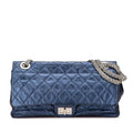 Chanel Metallic Quilted Aged Calfskin Reissue 2.55 Double Flap 227
