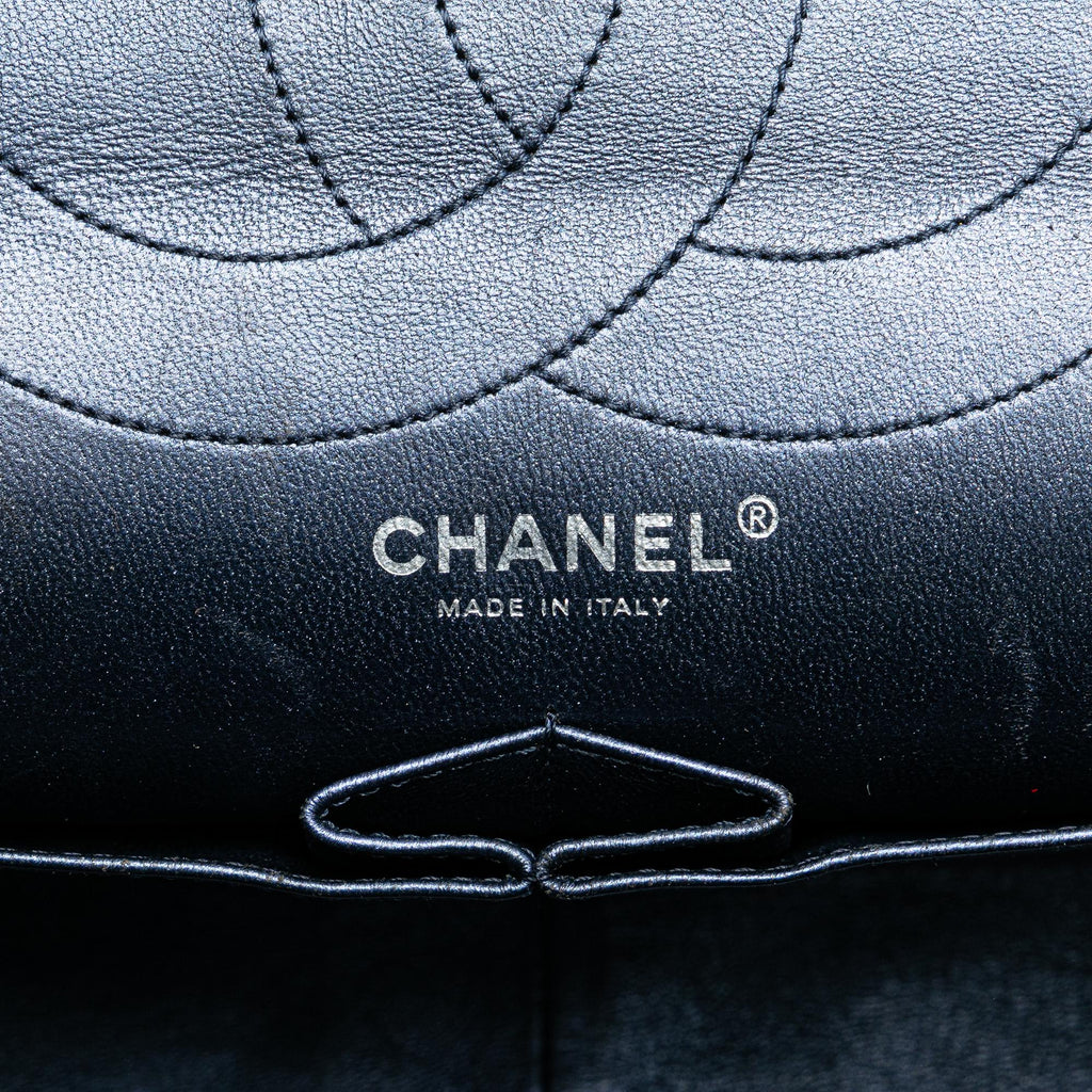 Chanel Metallic Quilted Aged Calfskin Reissue 2.55 Double Flap 227