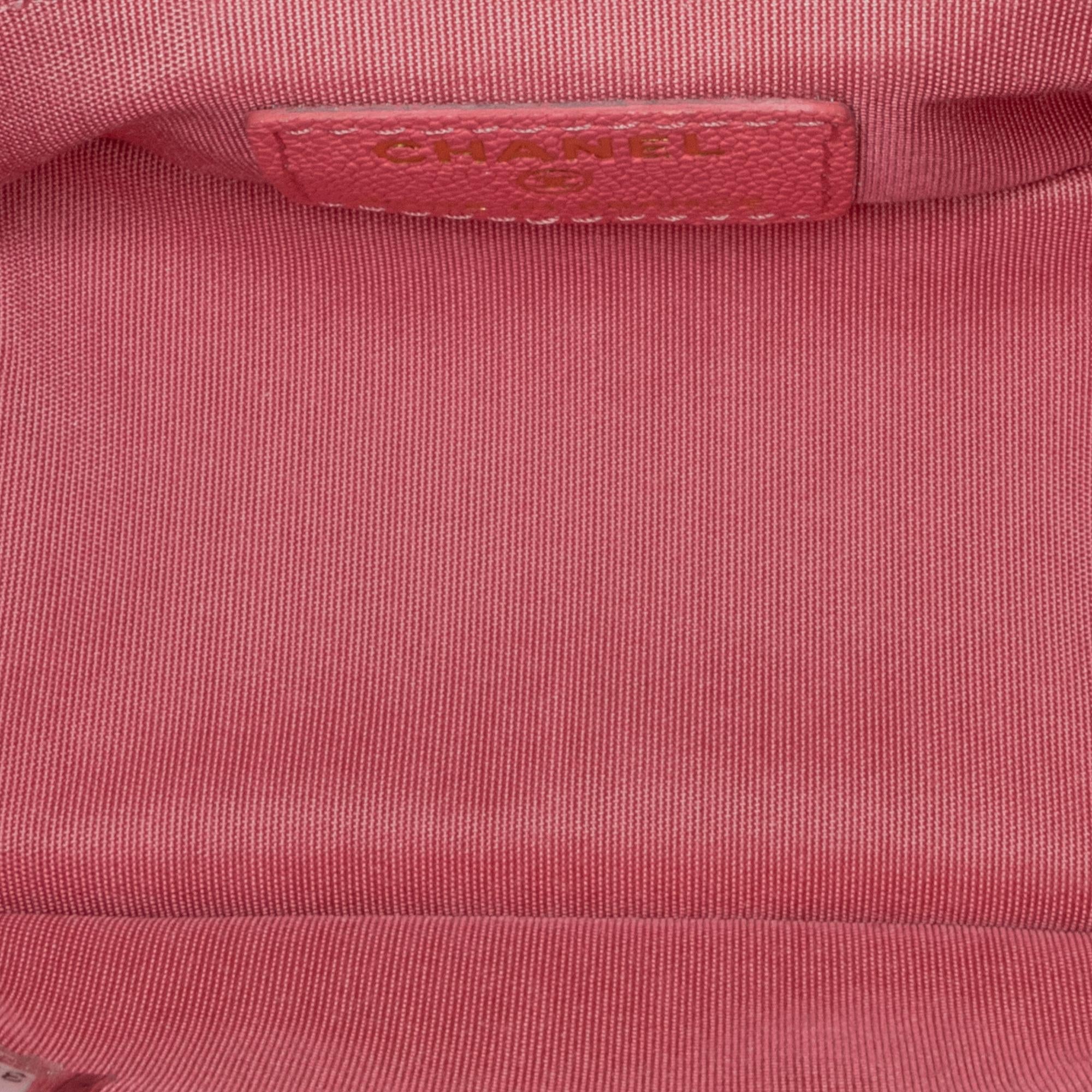 Chanel Micro Caviar Chain Vanity Bag (SHG-LbgD5F)