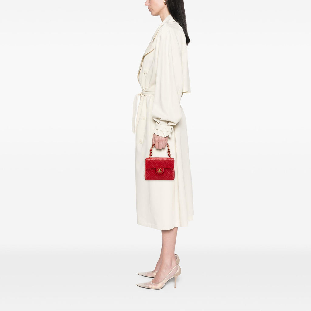 Chanel Micro Classic Lambskin Belt Bag
