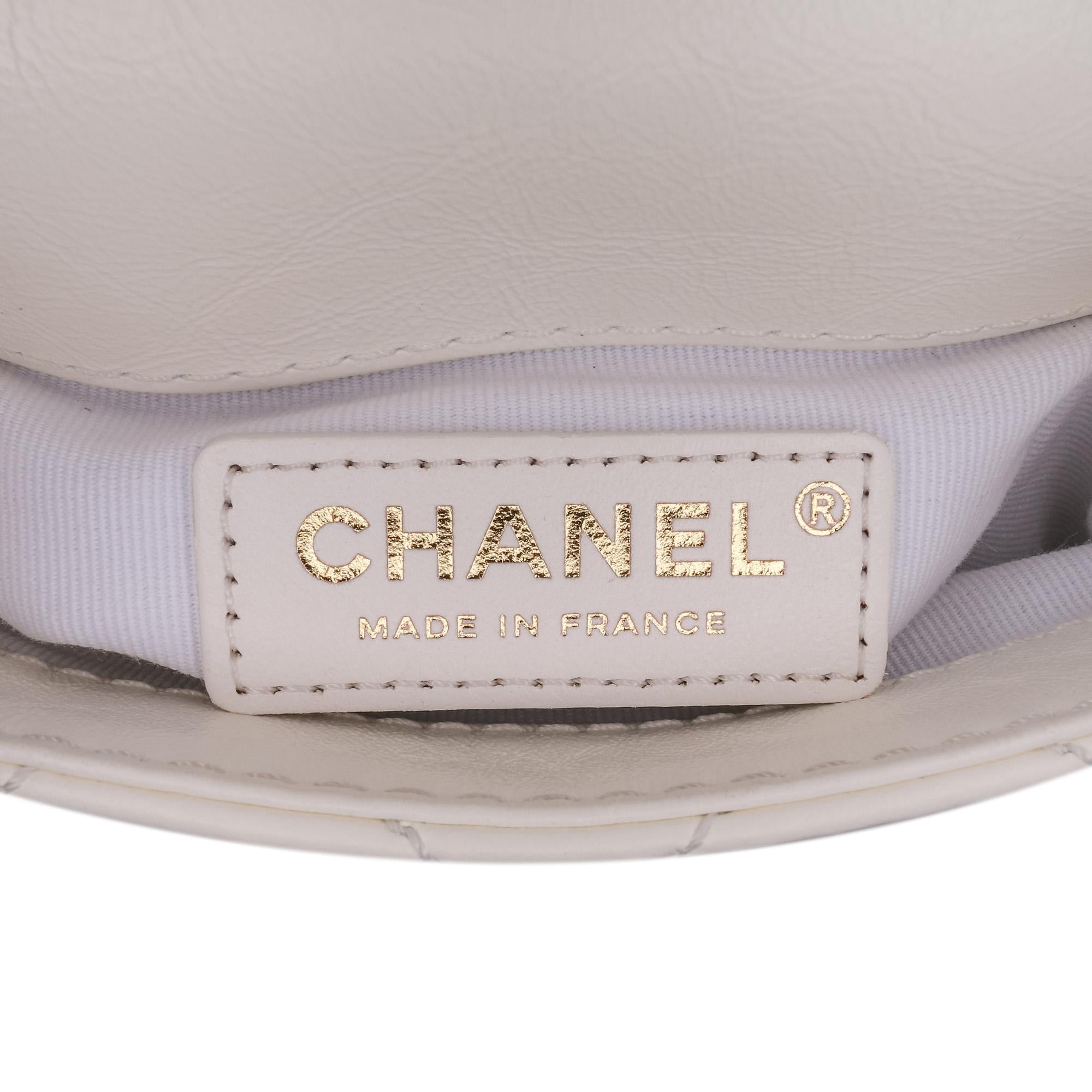 Chanel Mini Aged Calfskin City School Flap