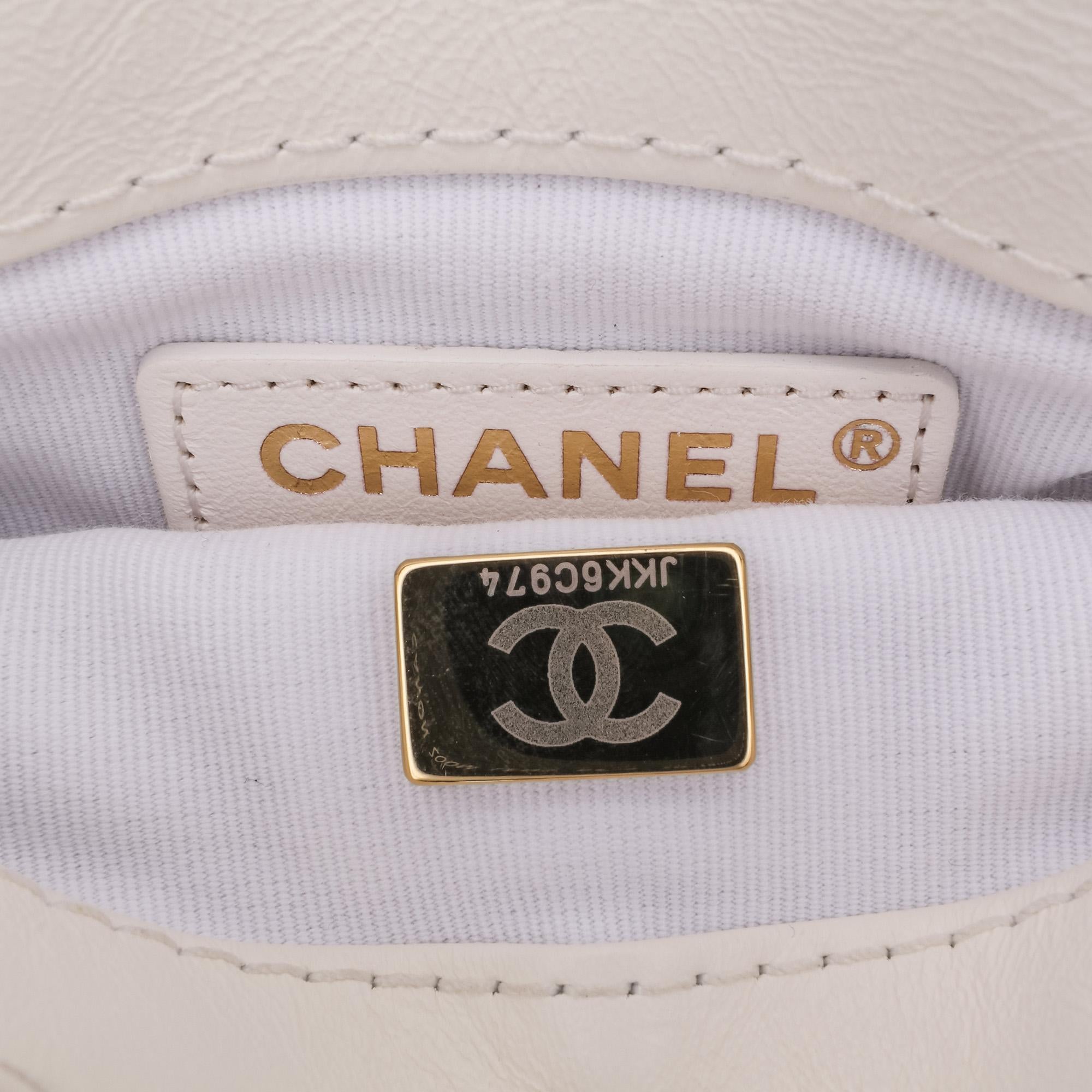 Chanel Mini Aged Calfskin City School Flap