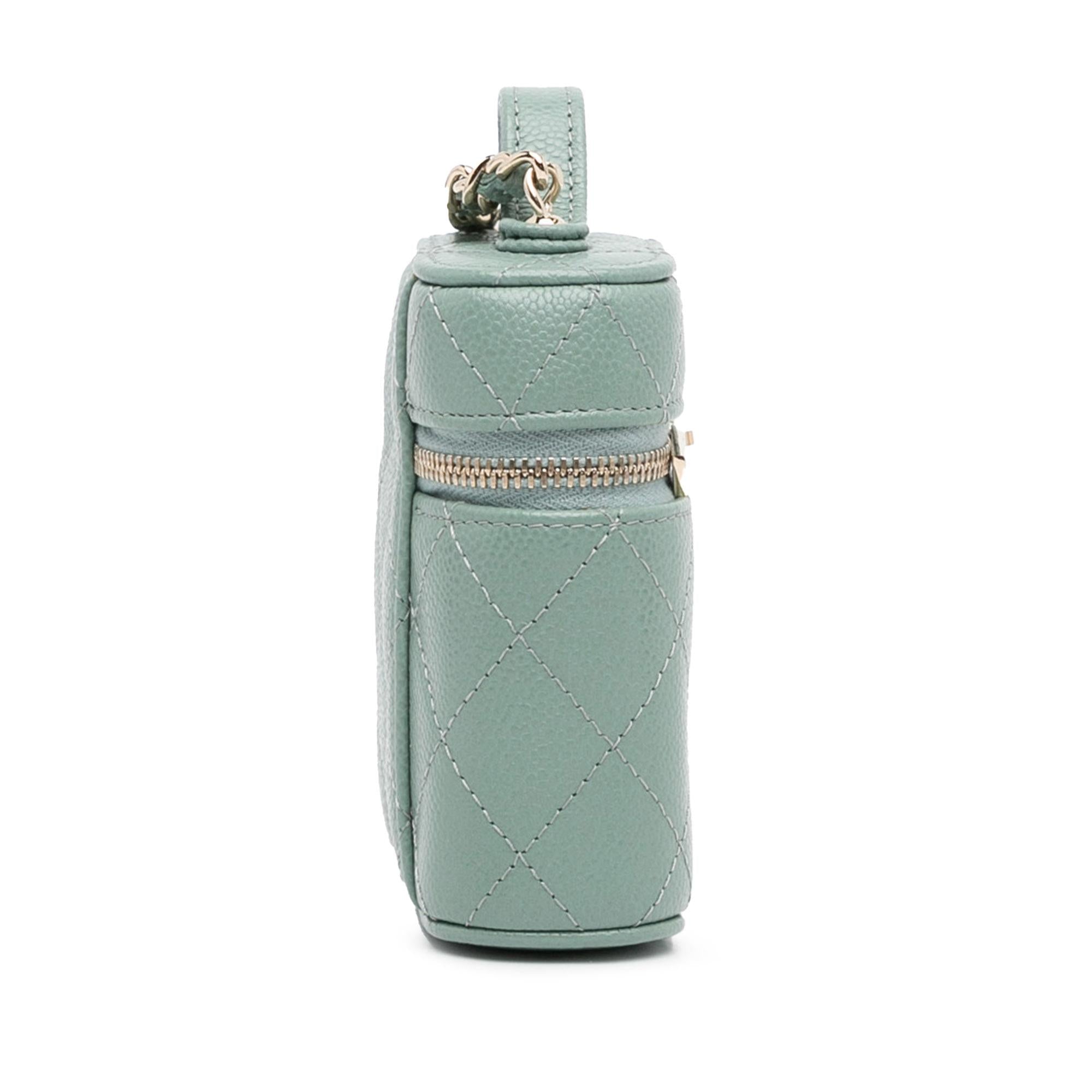 Chanel Mini CC Caviar Vanity Case