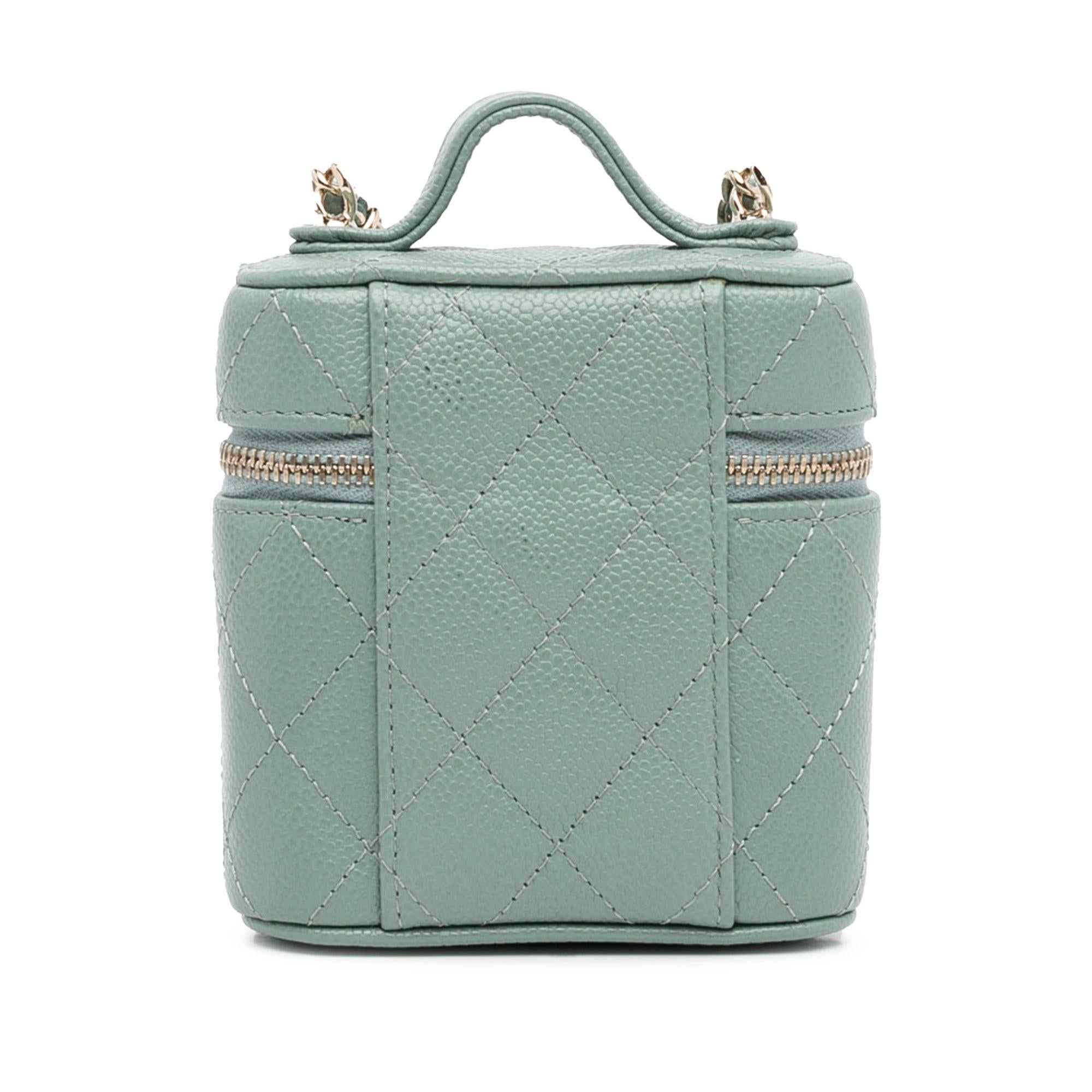 Chanel Mini CC Caviar Vanity Case
