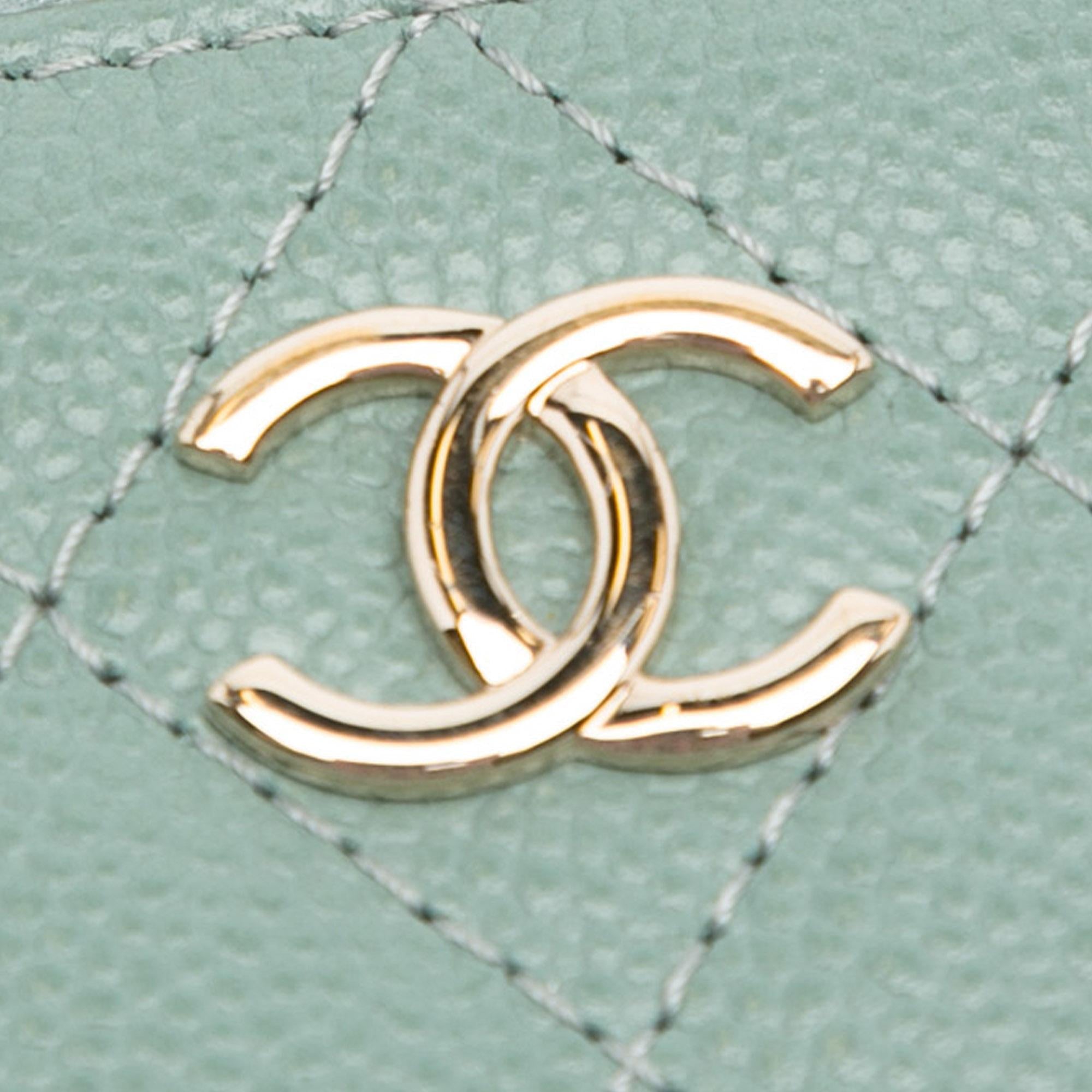 Chanel Mini CC Caviar Vanity Case