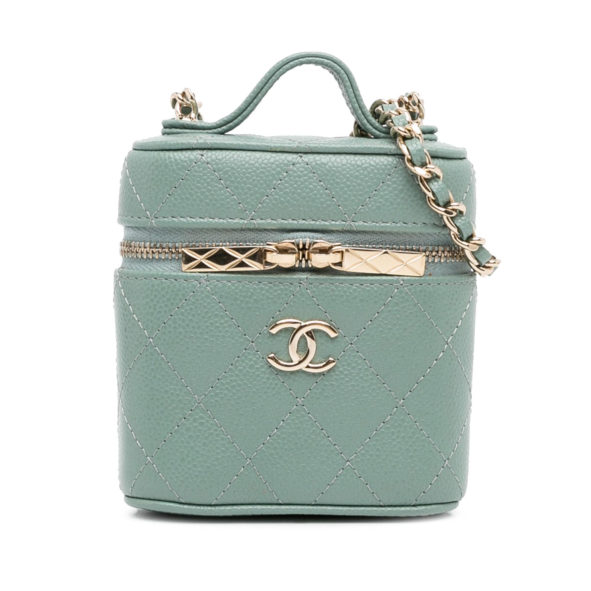 Chanel Mini CC Caviar Vanity Case