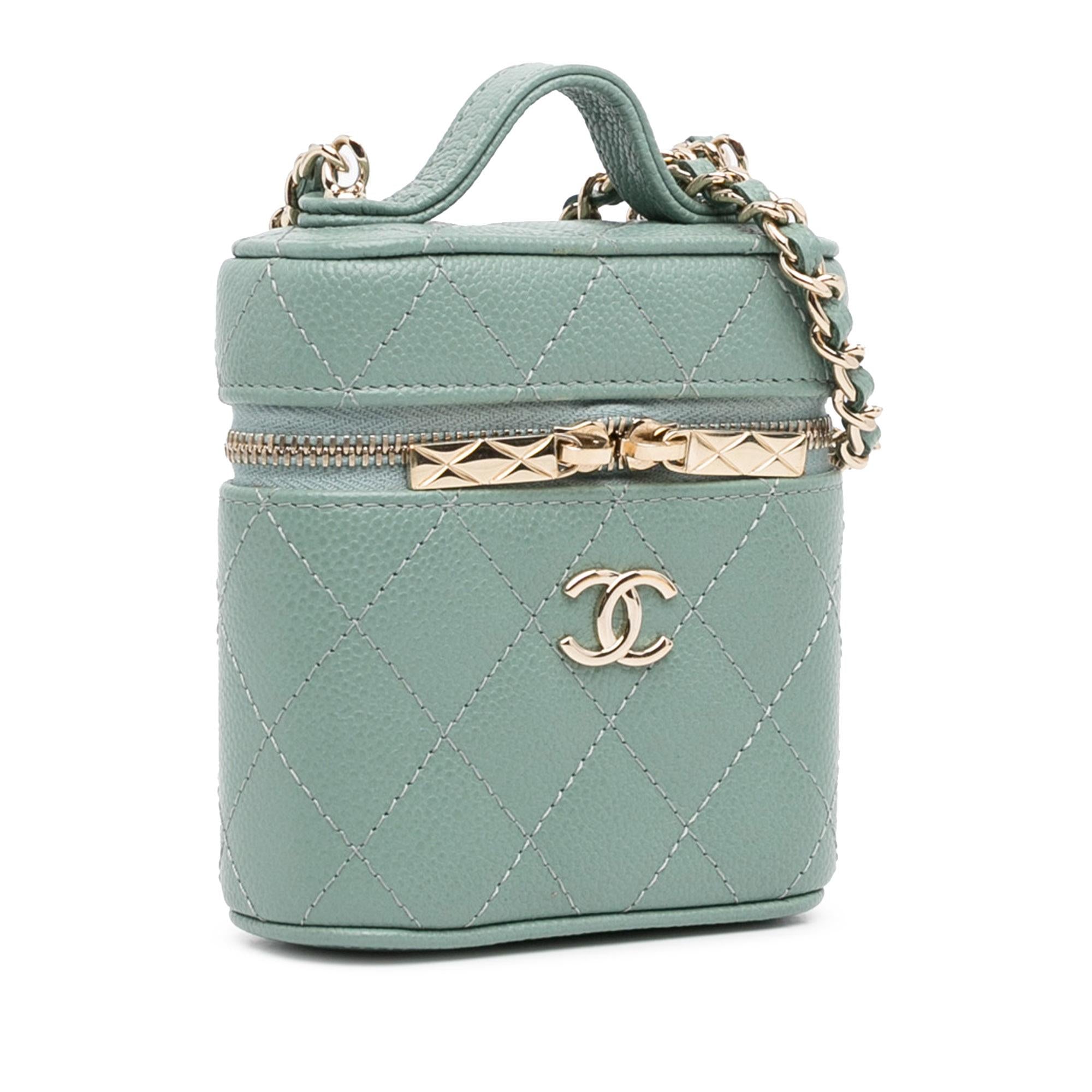 Chanel Mini CC Caviar Vanity Case