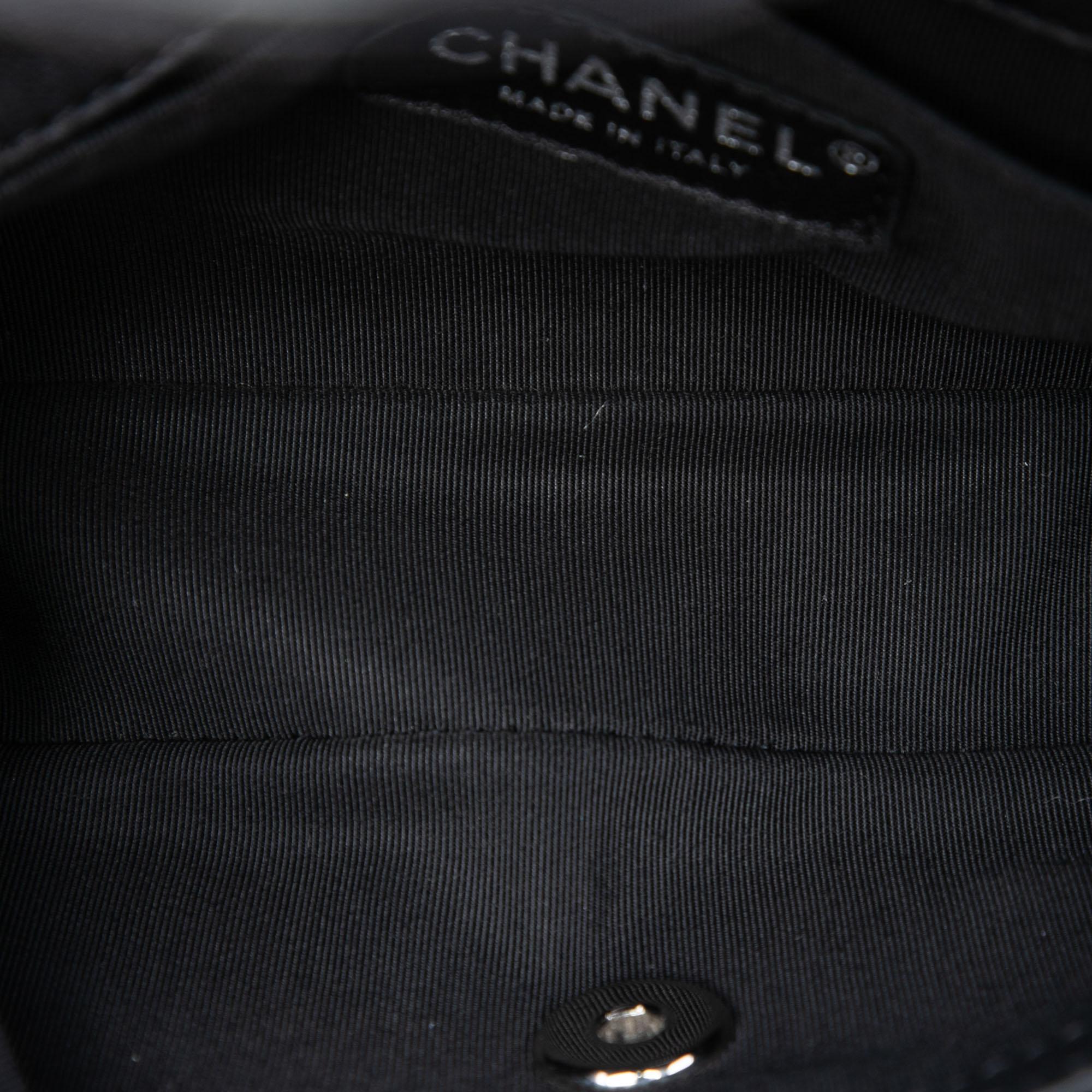 Chanel Mini CC Chevron Calfskin Single Flap
