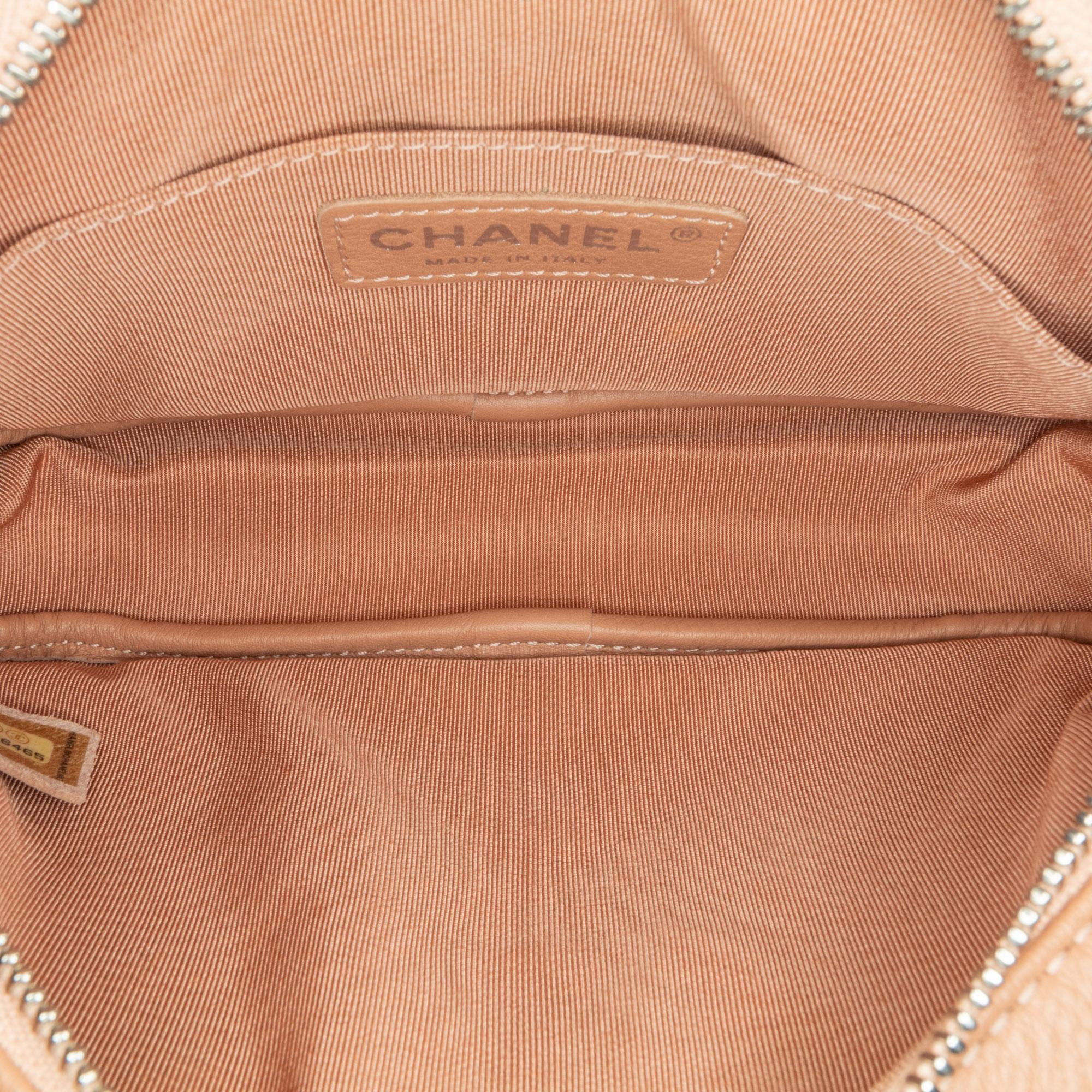 Chanel Mini CC Diagonal Chevron Camera Case (SHG-zMJmTk)