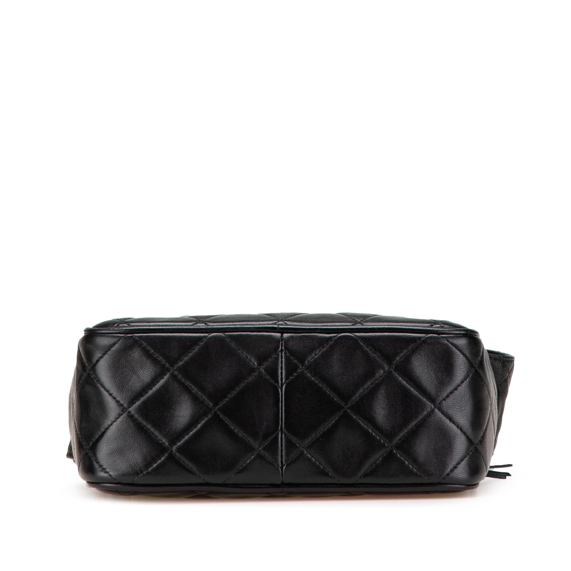 Chanel Mini CC Lambskin Tassel Camera Bag