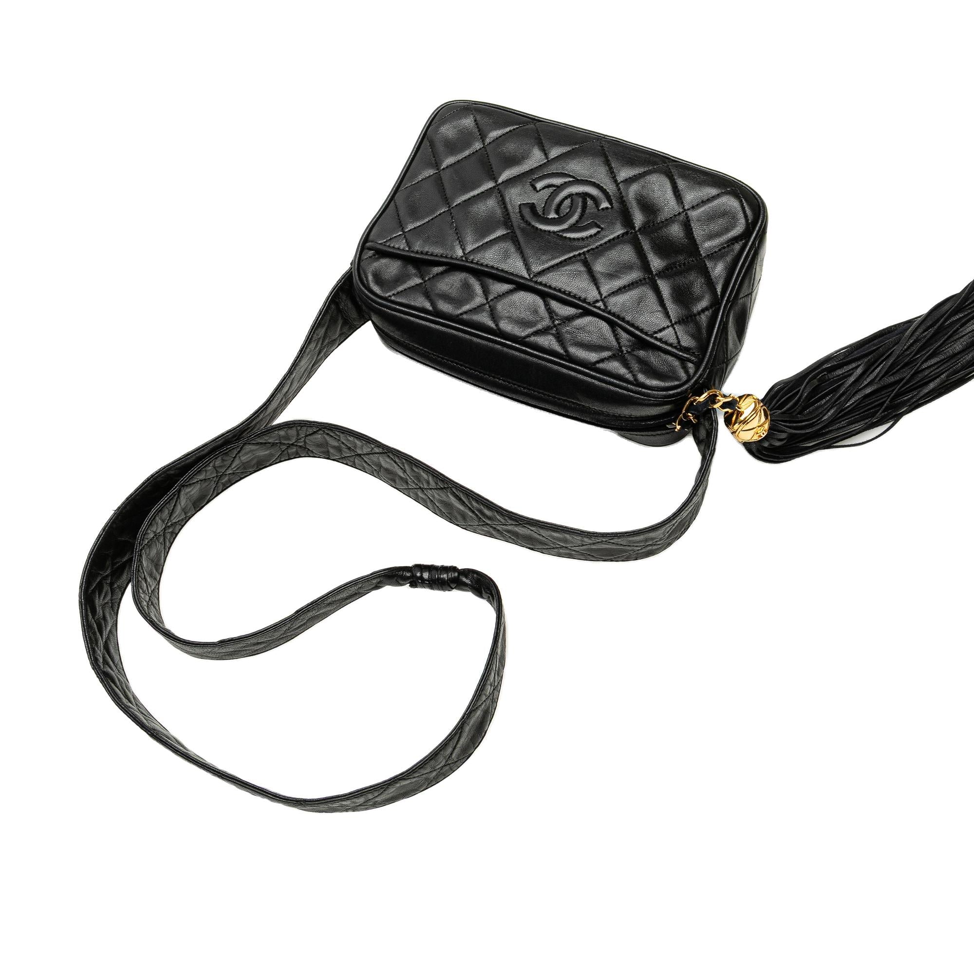 Chanel Mini CC Lambskin Tassel Camera Bag