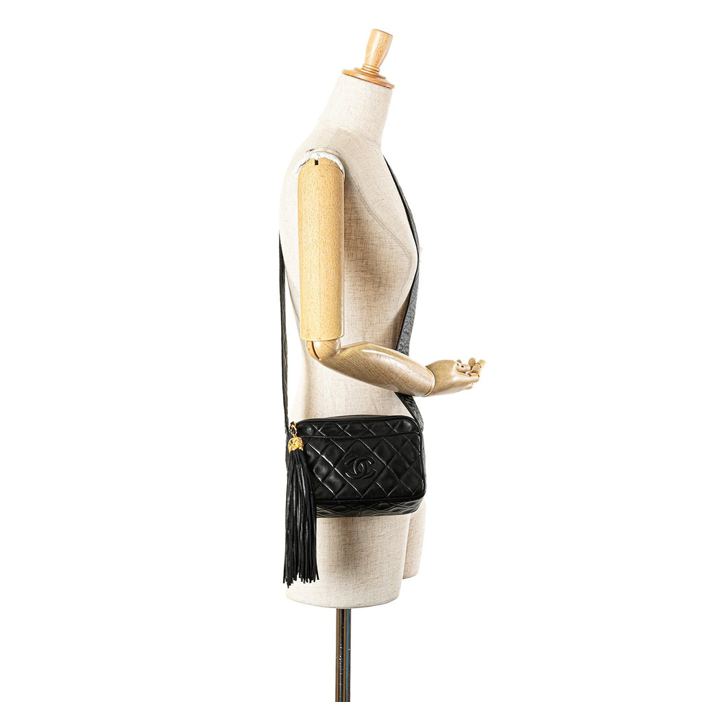 Chanel Mini CC Lambskin Tassel Camera Bag