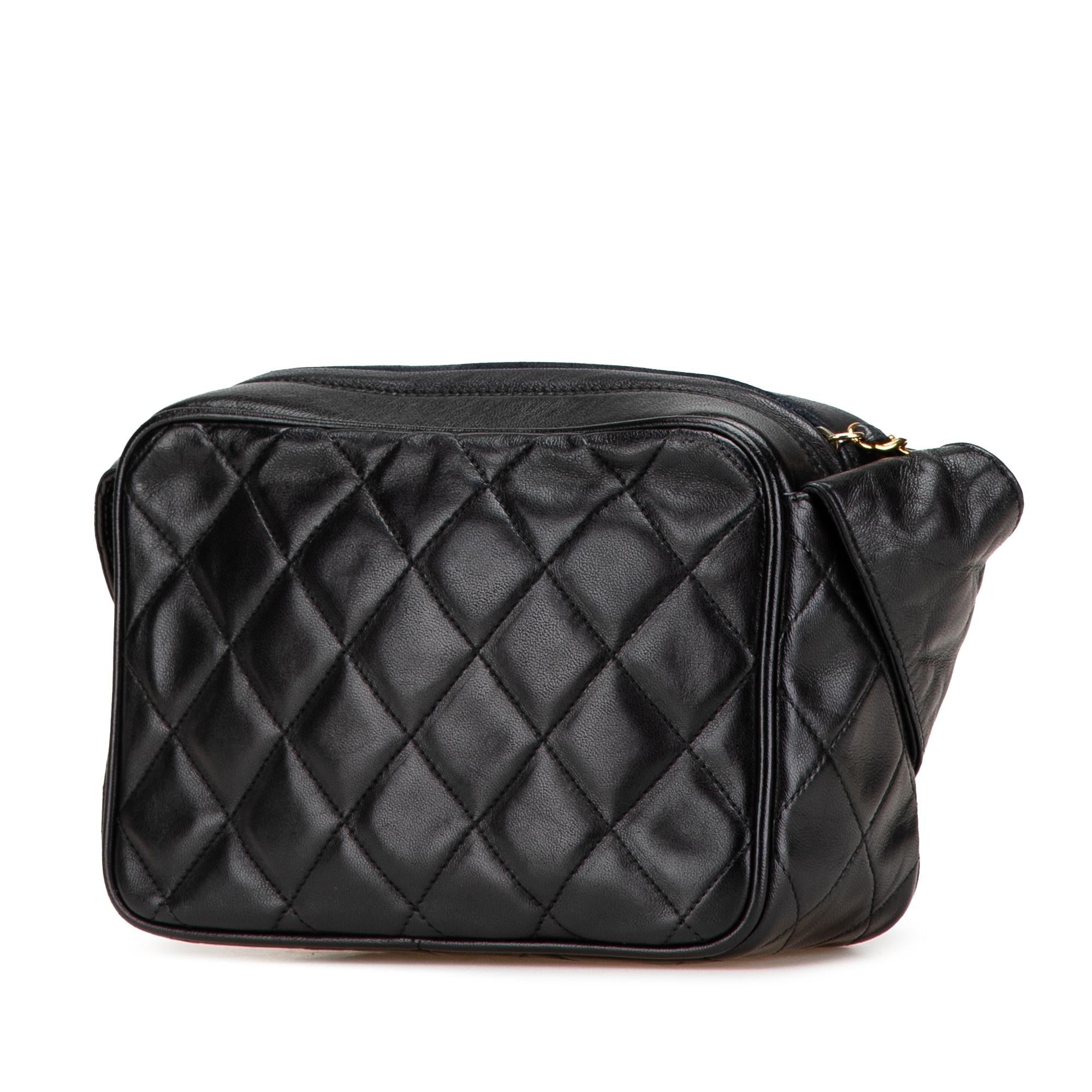 Chanel Mini CC Lambskin Tassel Camera Bag