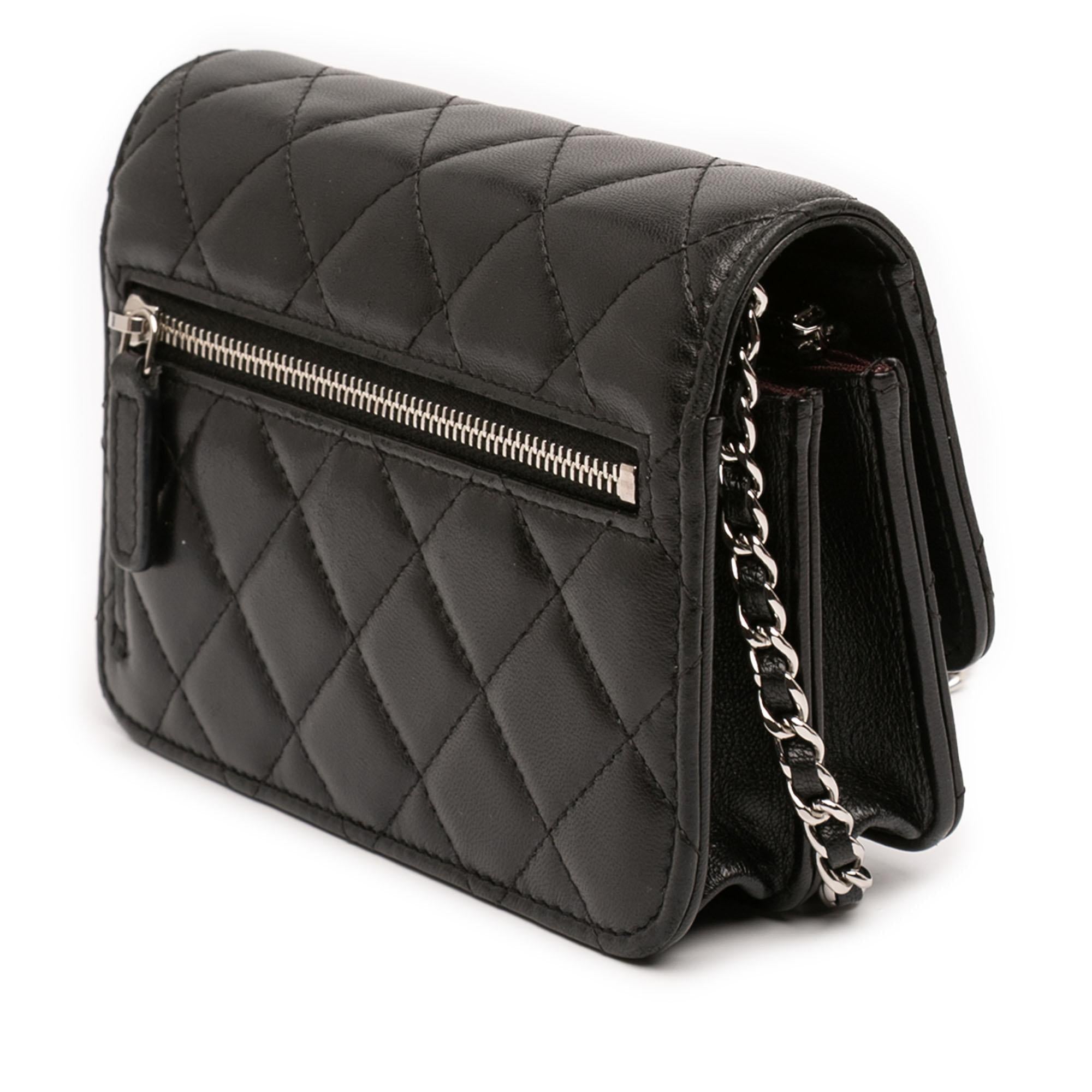 Chanel Mini CC Lambskin Wallet on Chain