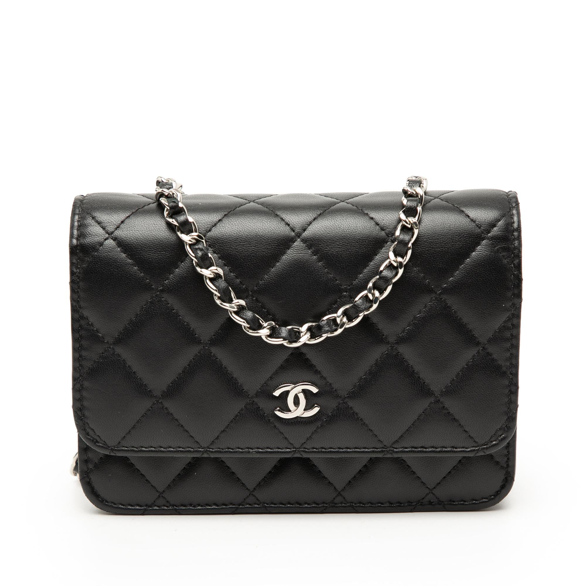 Chanel Mini CC Lambskin Wallet on Chain