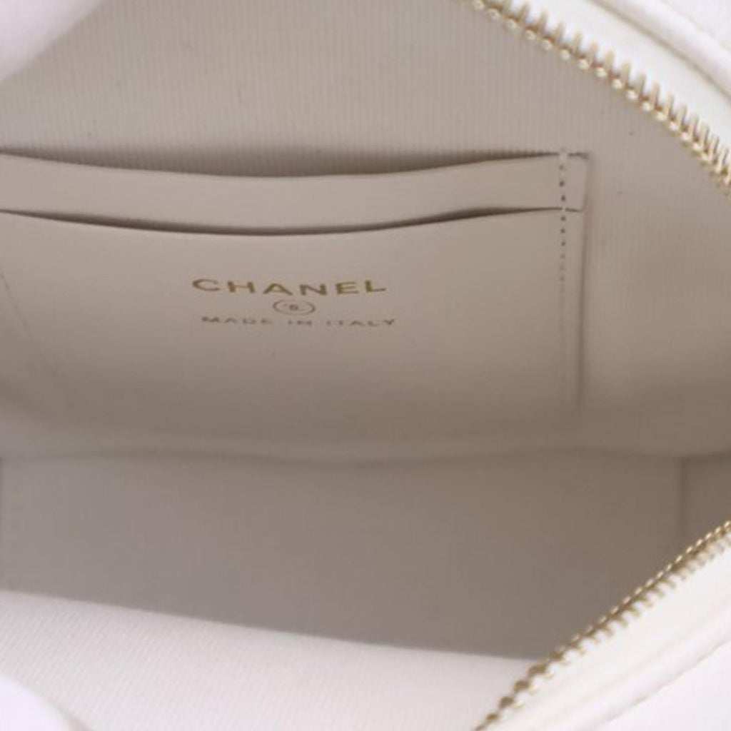 Chanel Mini CC Quilted Caviar Backpack