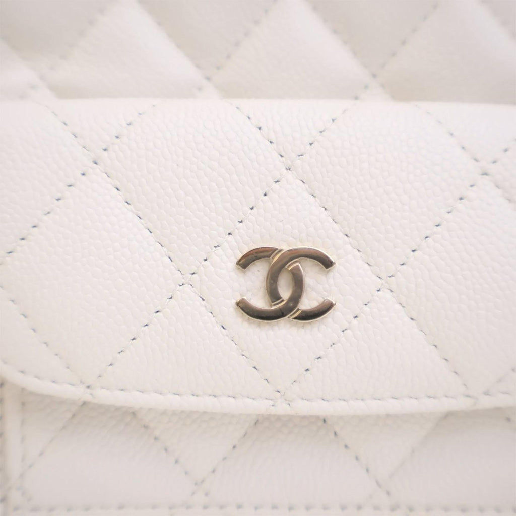 Chanel Mini CC Quilted Caviar Backpack