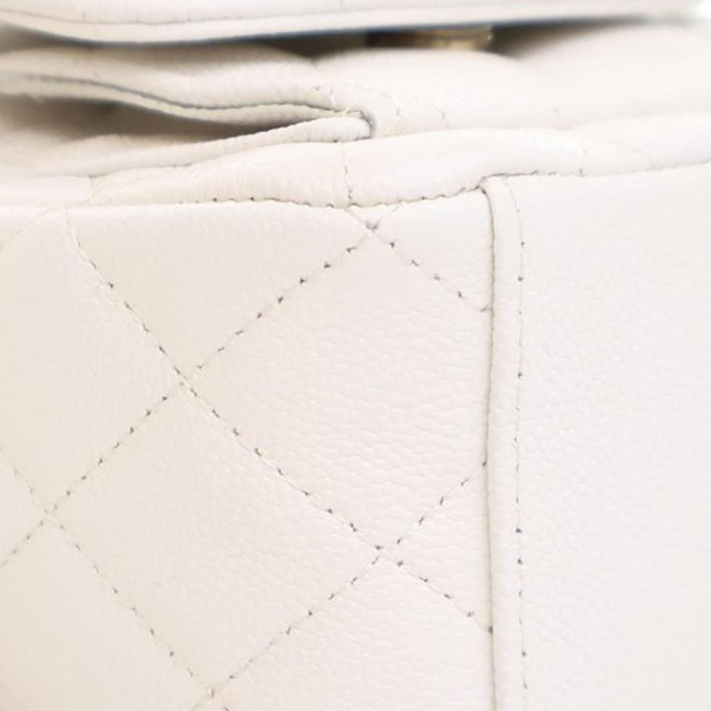 Chanel Mini CC Quilted Caviar Backpack
