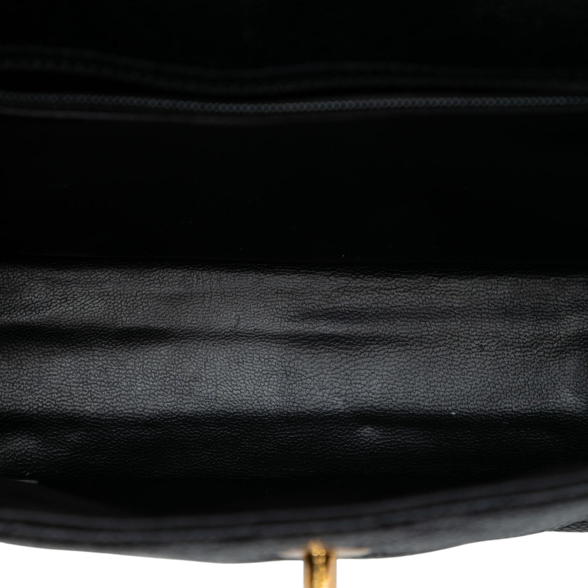 Chanel Mini CC Quilted Caviar Envelope Flap