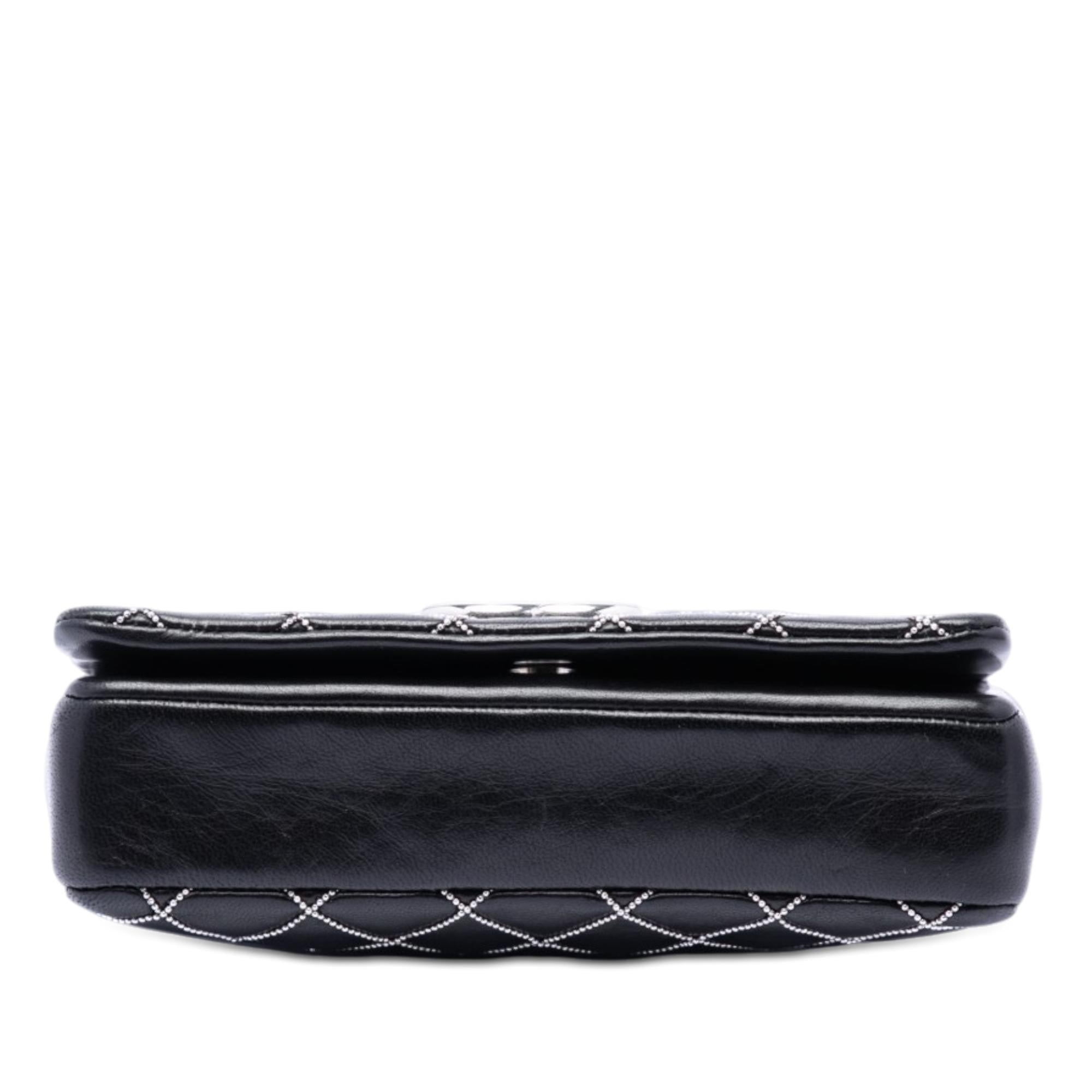 Chanel Mini CC Quilted Lambskin Beaded Full Flap