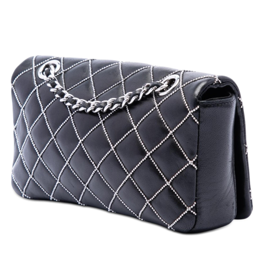 Chanel Mini CC Quilted Lambskin Beaded Full Flap