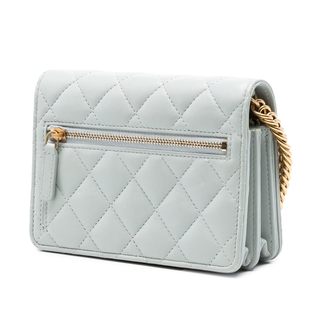 Chanel Mini CC Quilted Lambskin Bijoux Wallet on Chain