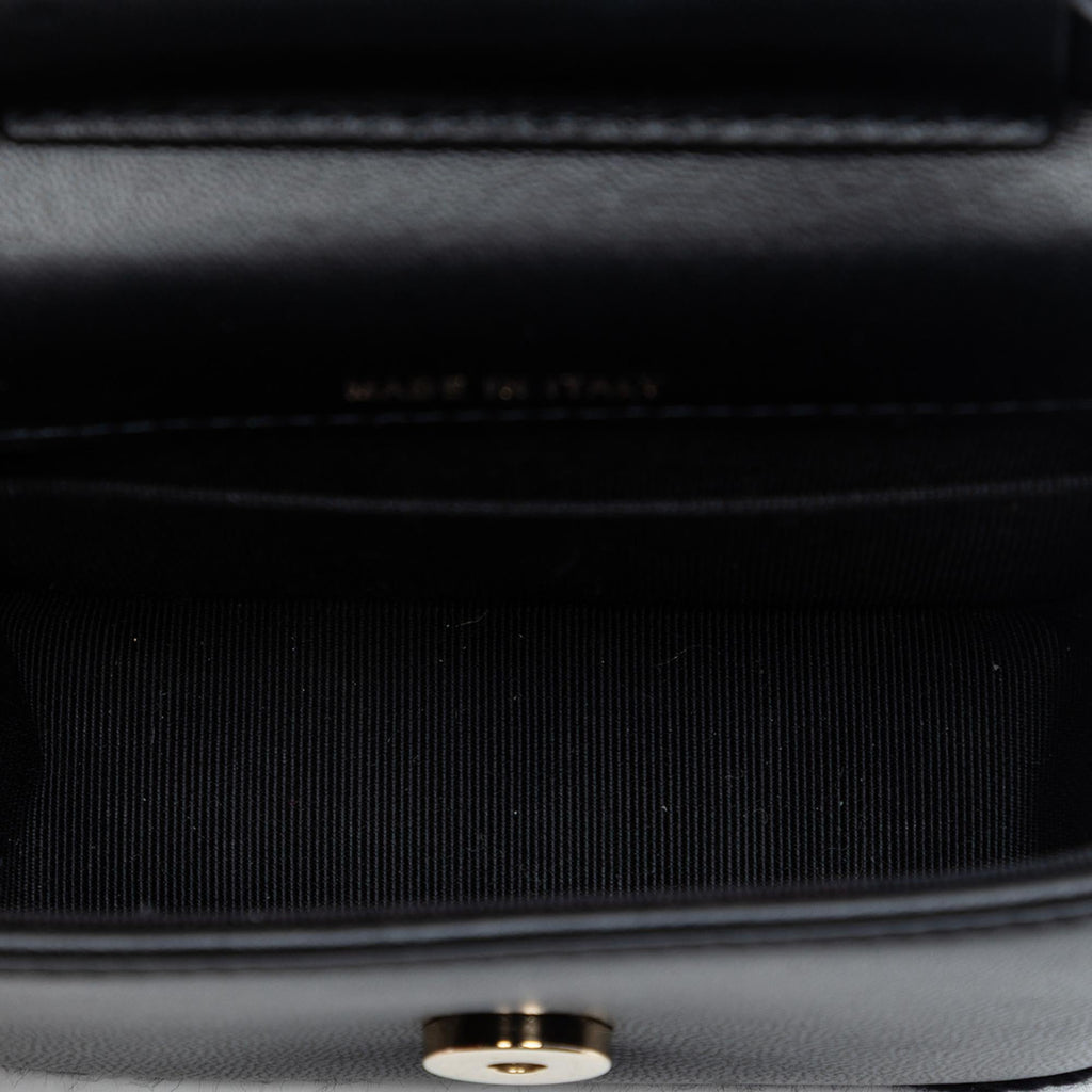 Chanel Mini CC Quilted Lambskin Crochet Flap