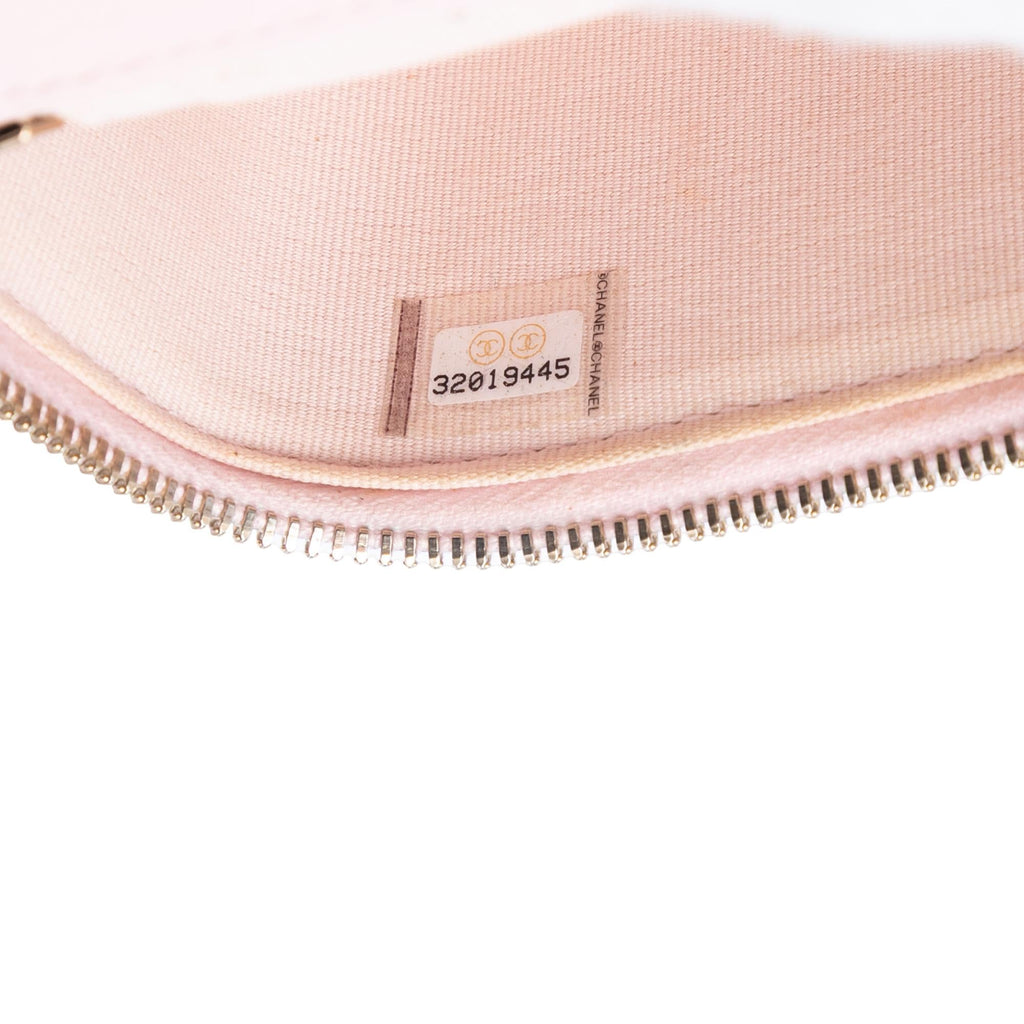 Chanel Mini CC Quilted Lambskin Enamel Coco Vanity Case With Chain