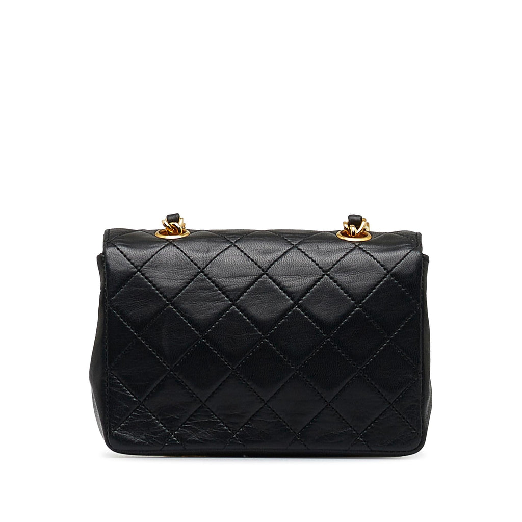 Chanel Mini CC Quilted Lambskin Flap (SHG-vKkjGB)