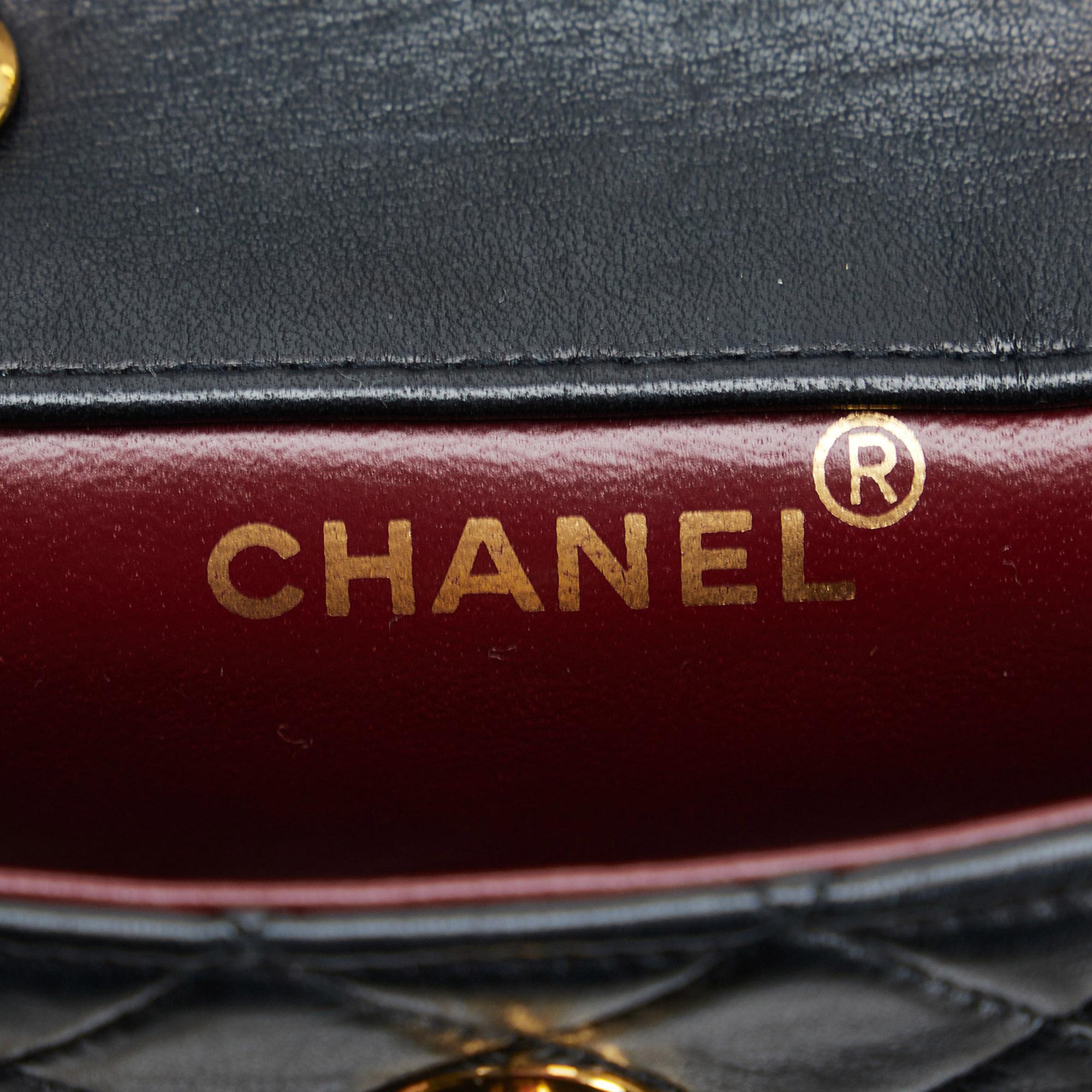 Chanel Mini CC Quilted Lambskin Flap (SHG-vKkjGB)